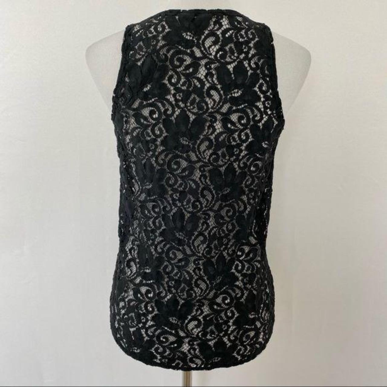 Product Image 3 - THEORY Black Lace Scoop Neck