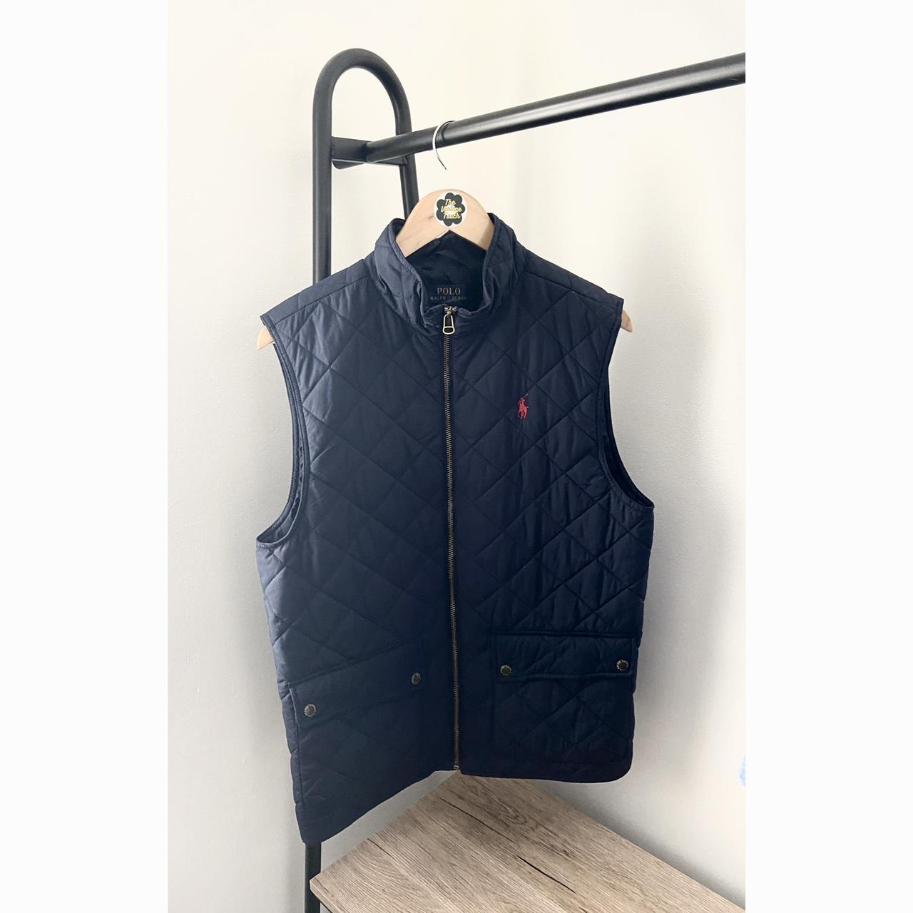 ralph lauren womens navy gilet