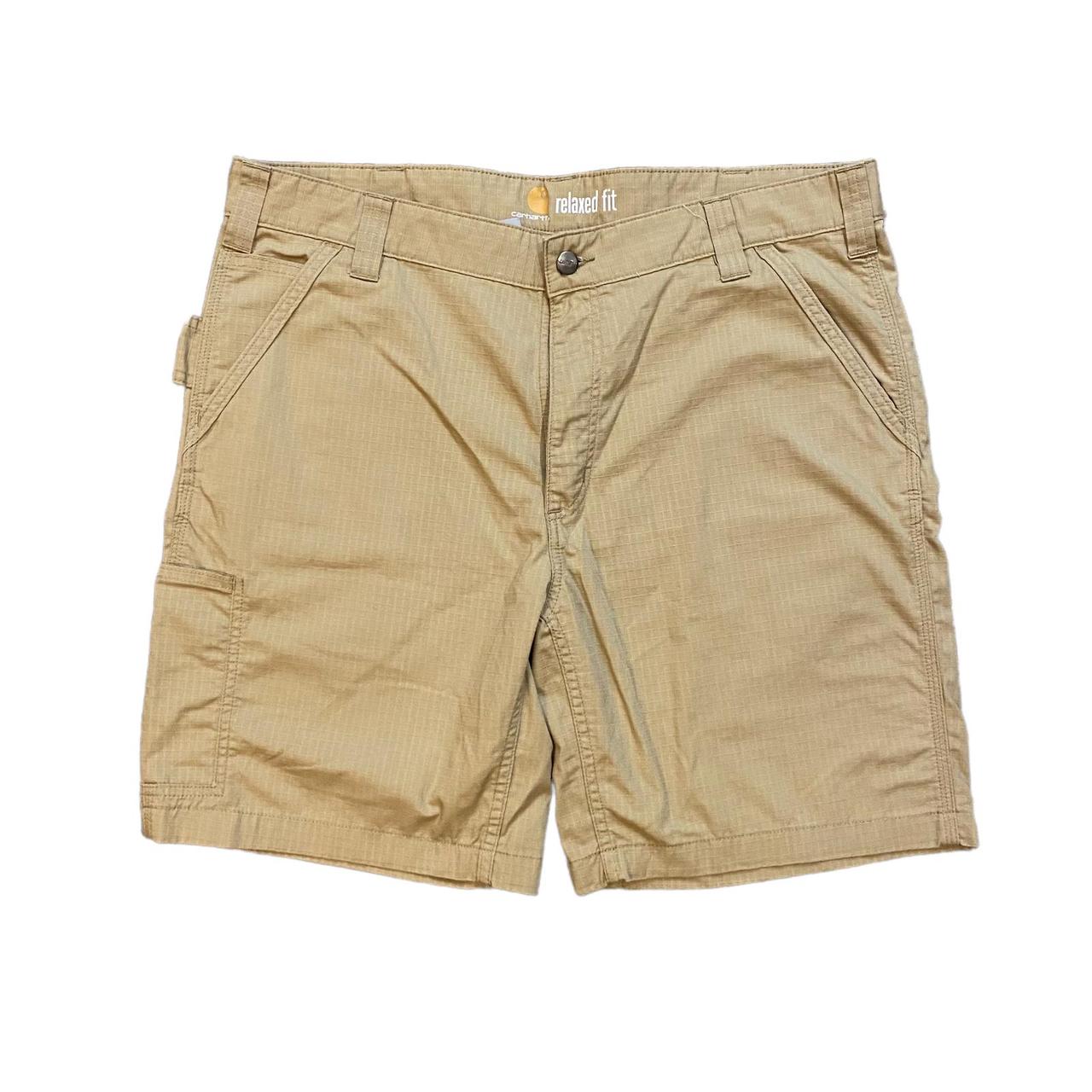 Carhartt Men's Tan Shorts | Depop