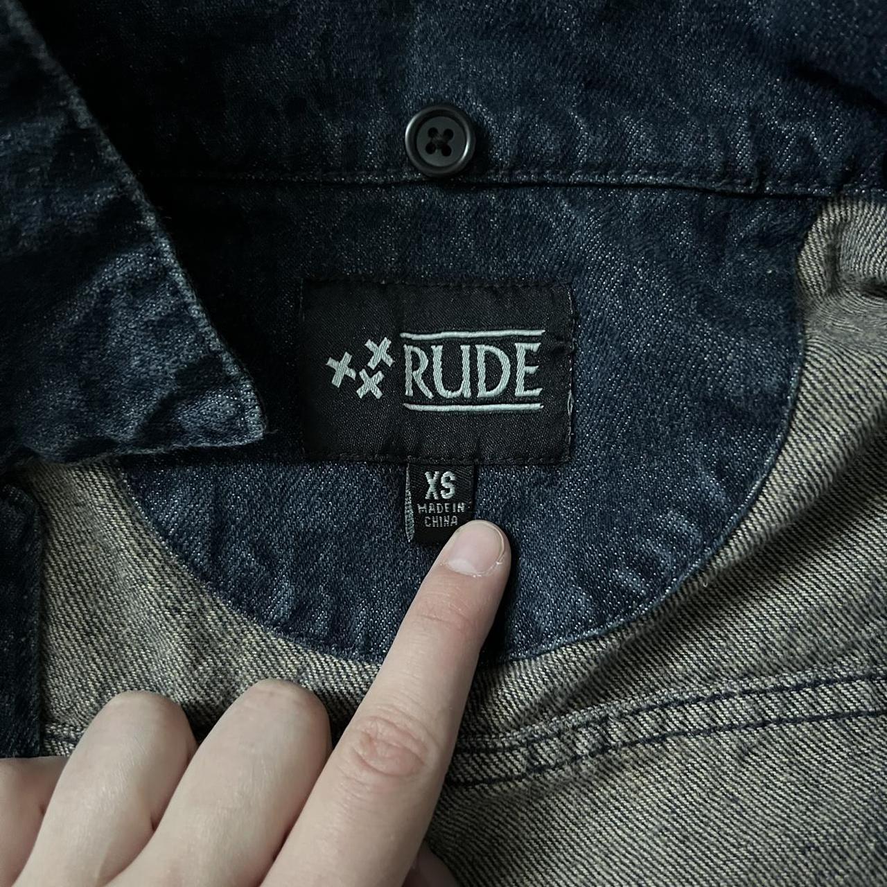 Product Image 3 - Denim Vest with detachable hoodie.