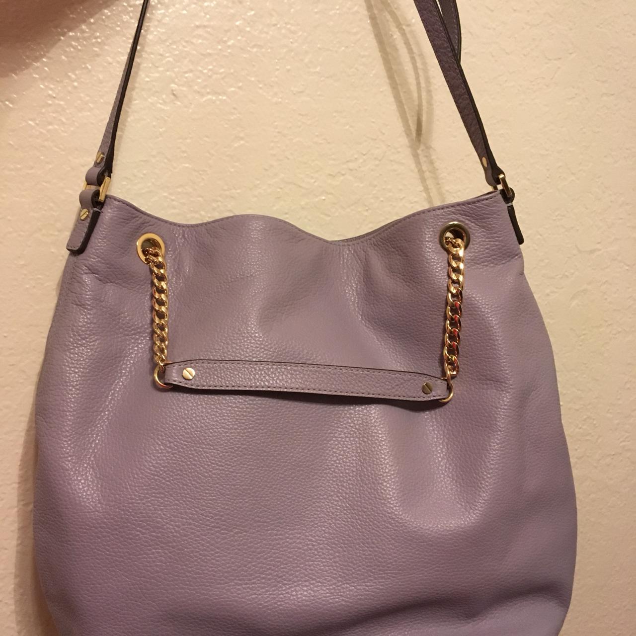 Michael Kors Jet Set Medium Carryall Tote Purple MK + Lavender