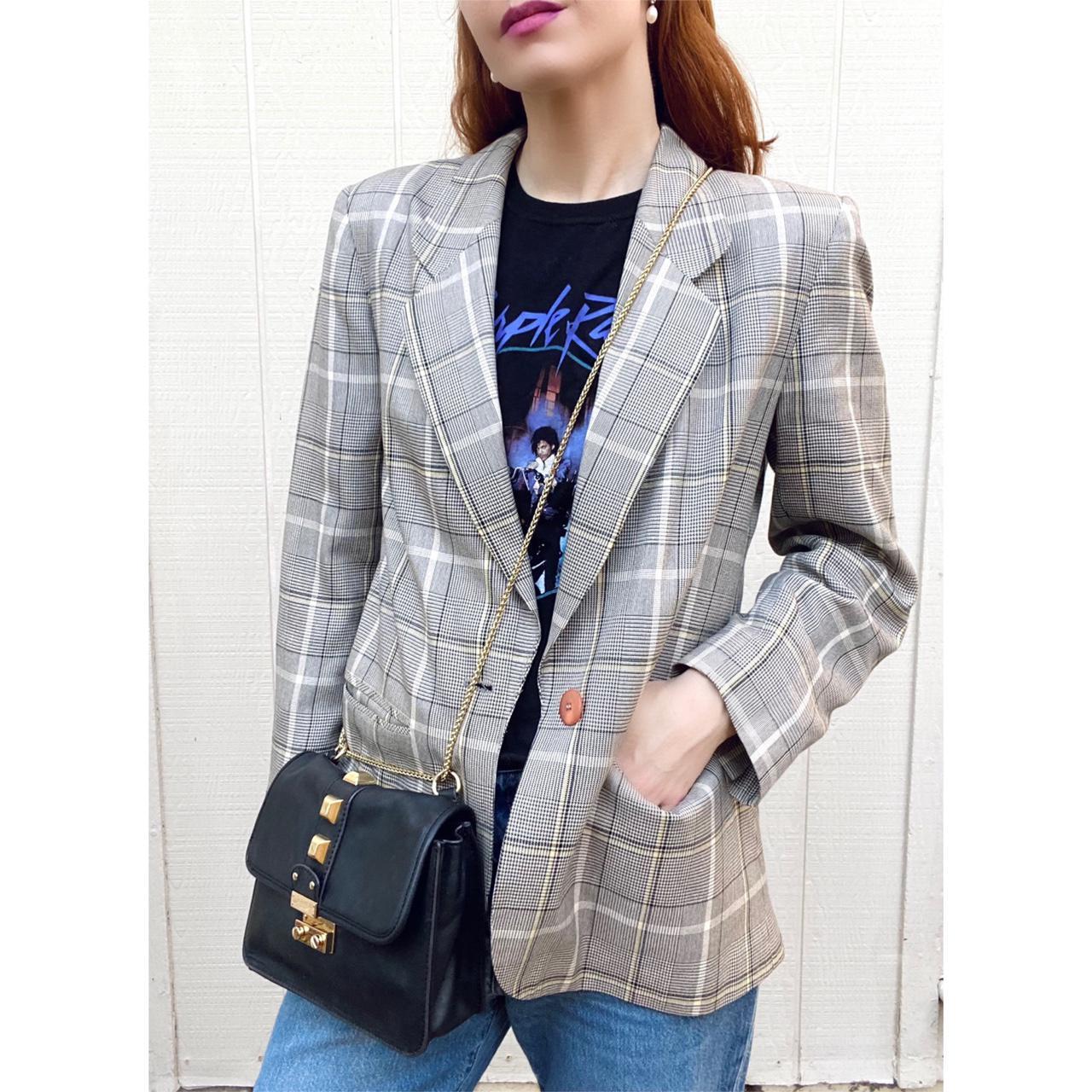 pendleton plaid blazer