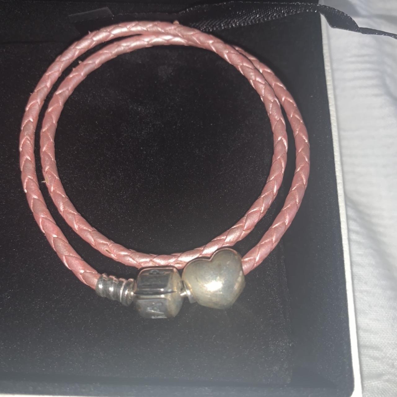 Pandora pink deals rope bracelet