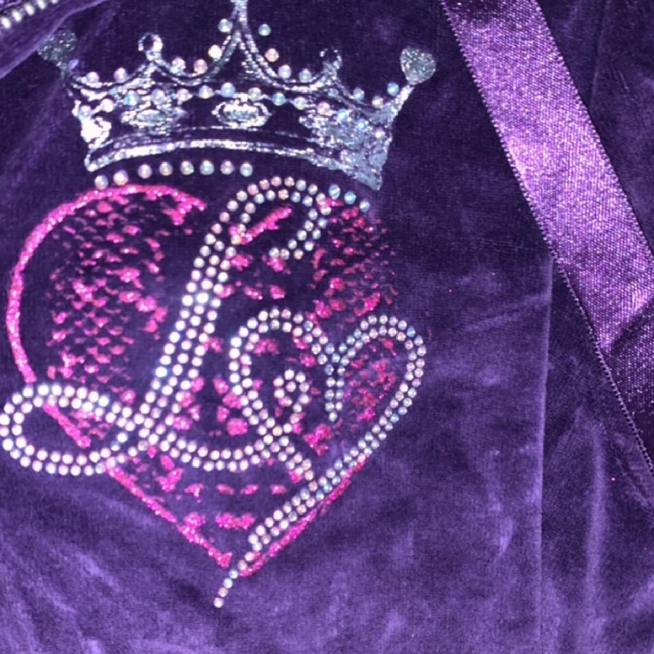 Lipsy velour hoodie sale with diamante crown back