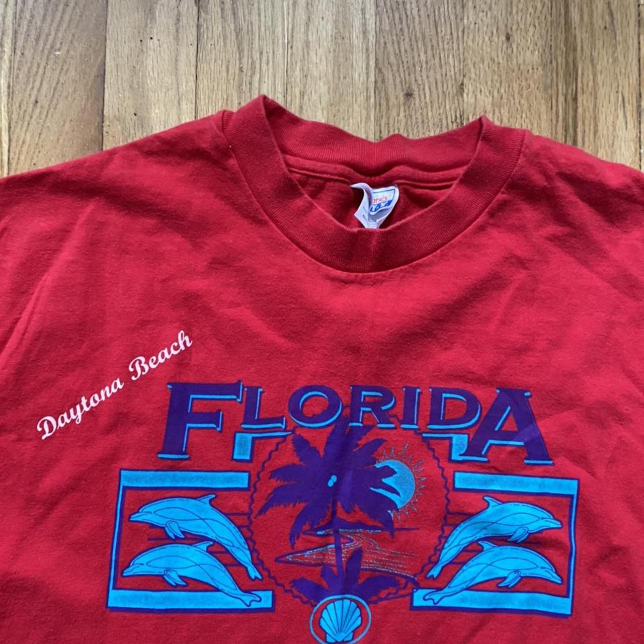 Vintage Florida t shirt Size xl 1980s Florida t... - Depop