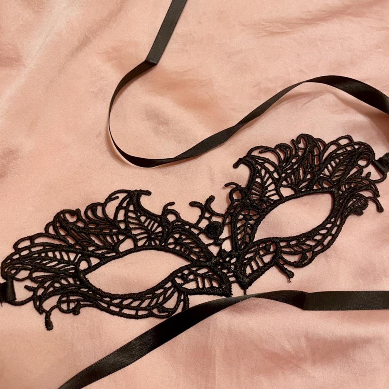 Masquerade Mask - Fabric Has not been used. I... - Depop