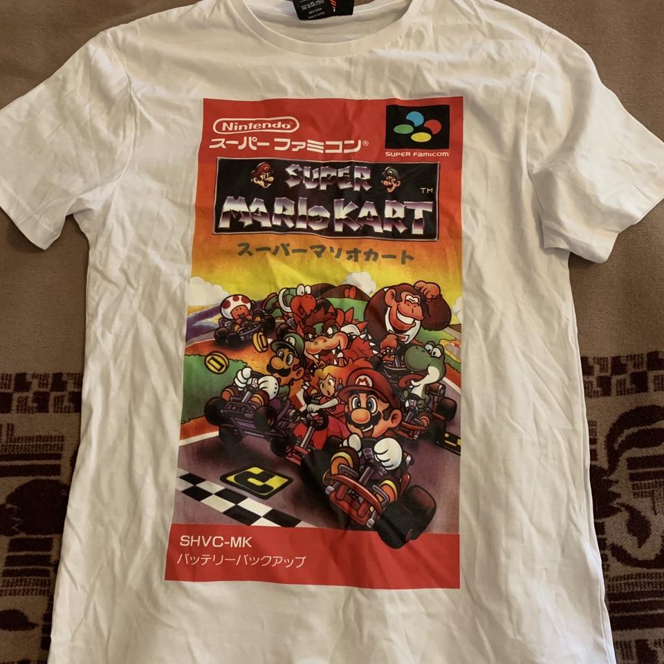Official Nintendo Mario Kart SNES t shirt. #snes - Depop
