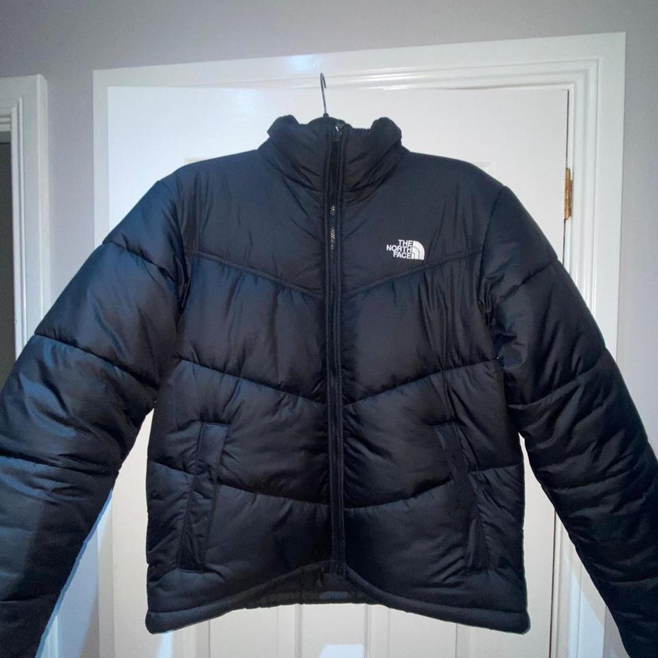 The North Face Men's Black and White Jacket | Depop
