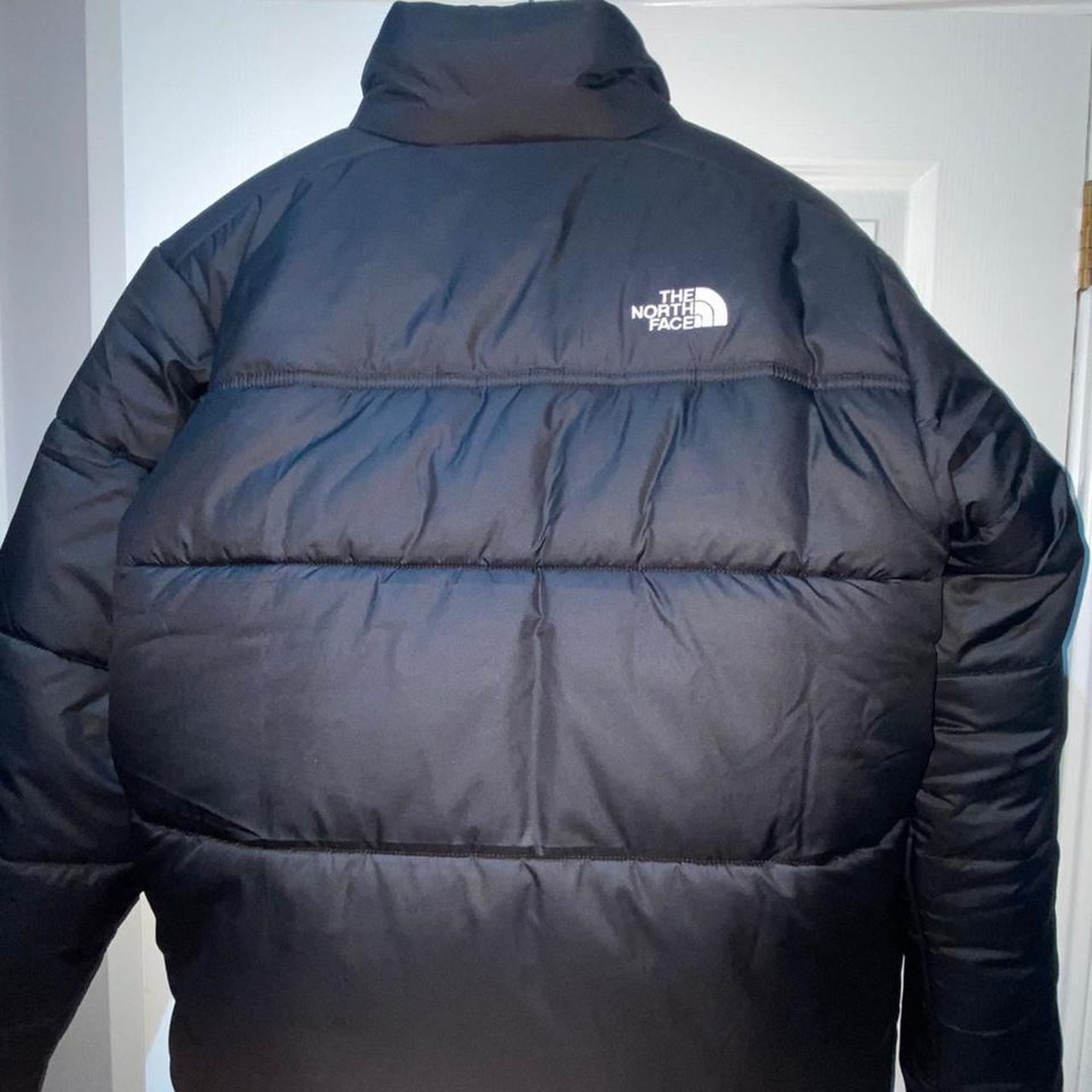 The North Face Men's Black and White Jacket | Depop