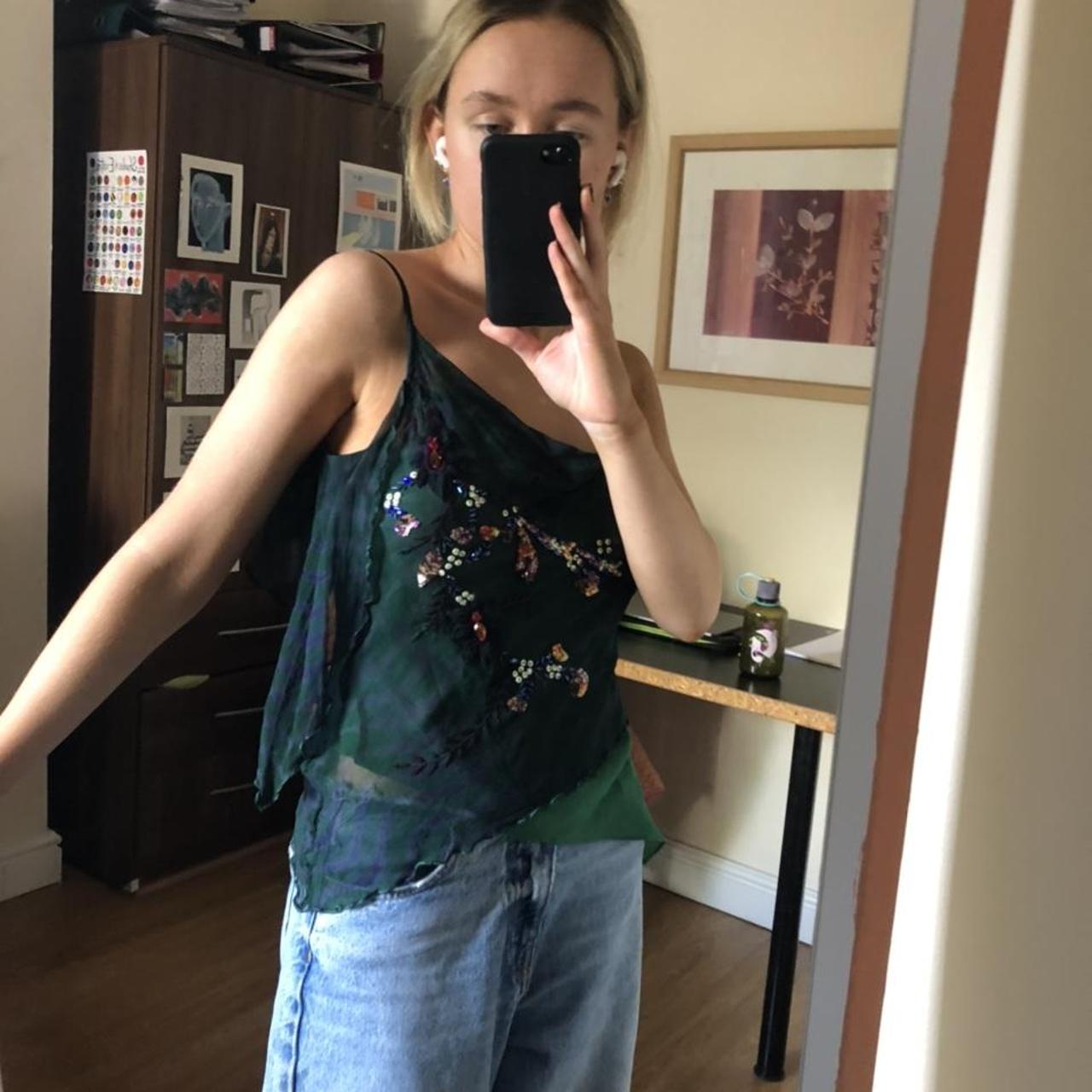 Karen Millen Women’s Crop-top | Depop