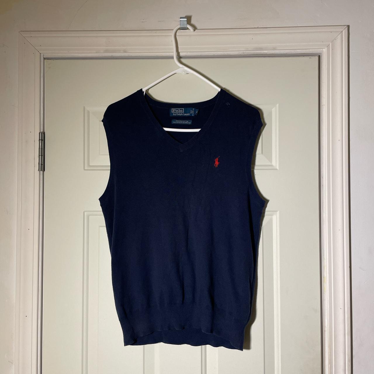 vintage polo vest