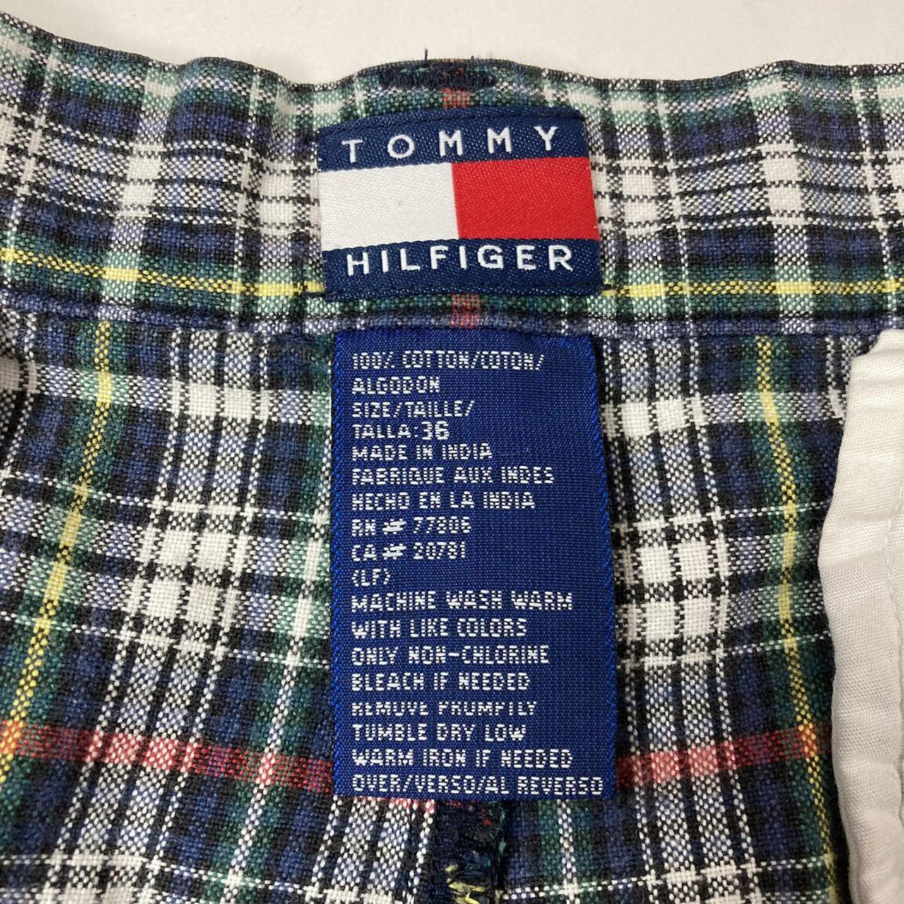 Vtg Tommy Hilfiger plaid shorts Tagged 36 - Depop