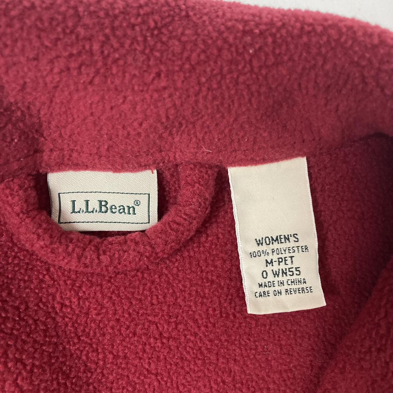 L.L.Bean Women's Burgundy Pajamas Depop