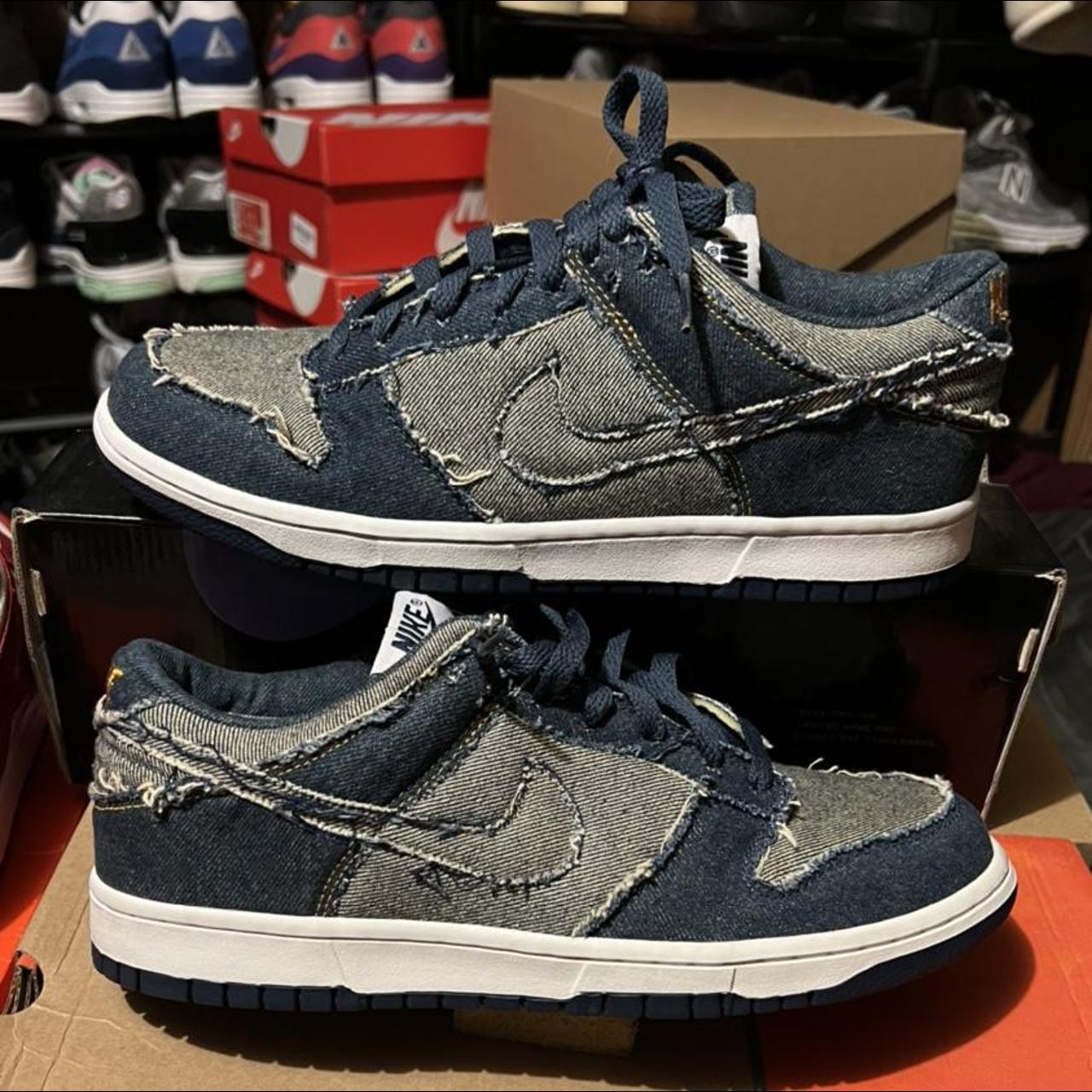 NIKE DUNK LOW CL DENIM in VNDS condition sz10.5 no