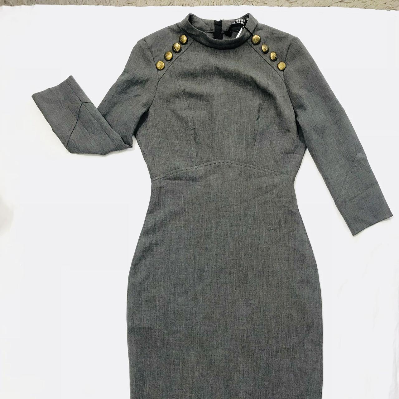 zara military dress