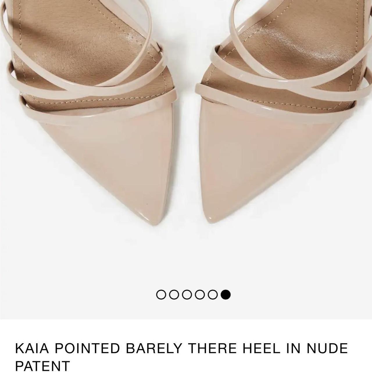 Ego “kaia” pointed barely there heel in Depop