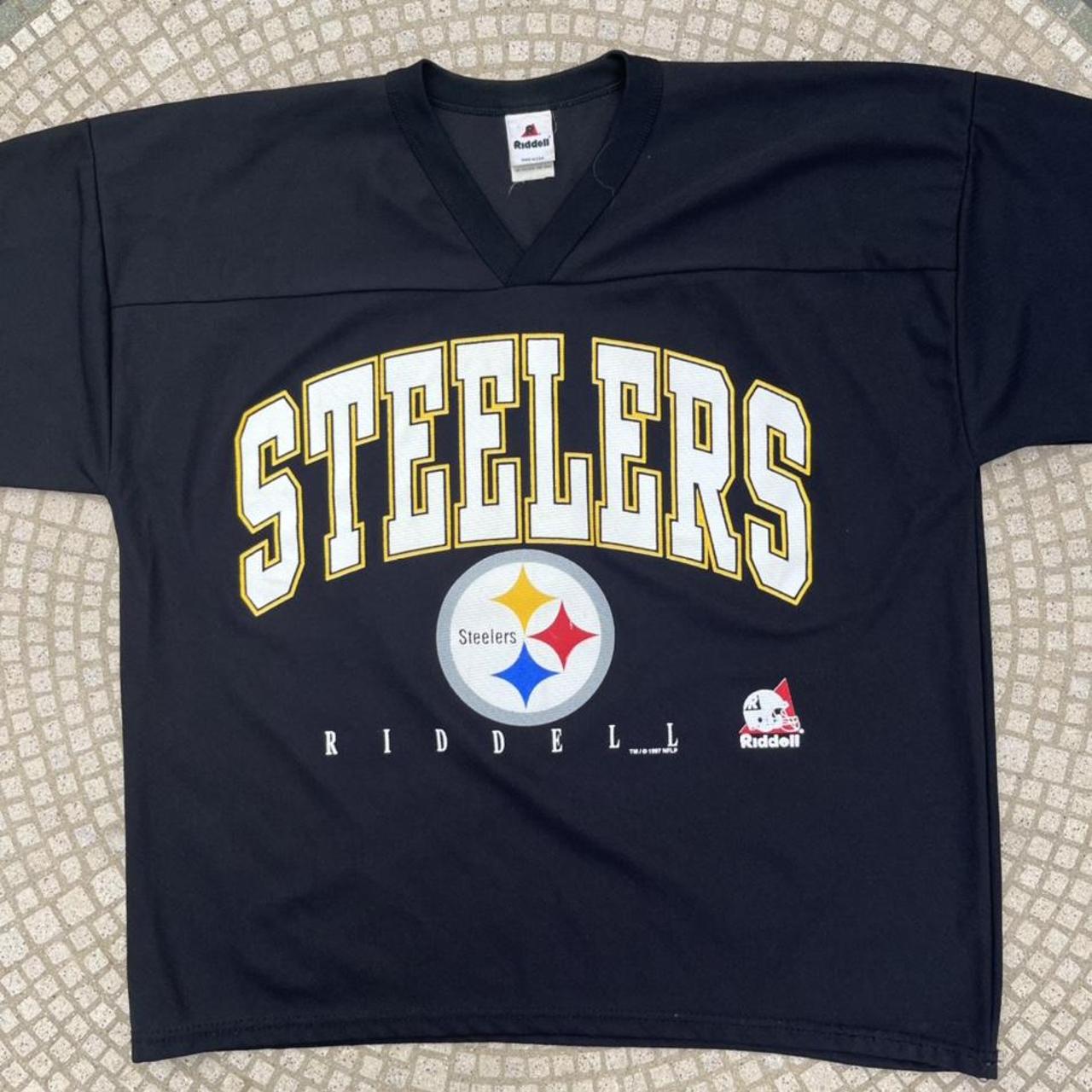 Vintage 1997 Pittsburgh Steelers Riddell NFL... - Depop