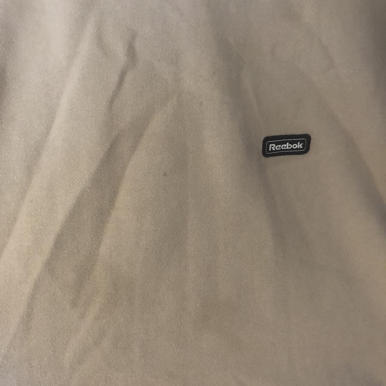 Reebok Women's Cream and Tan Jumper Depop