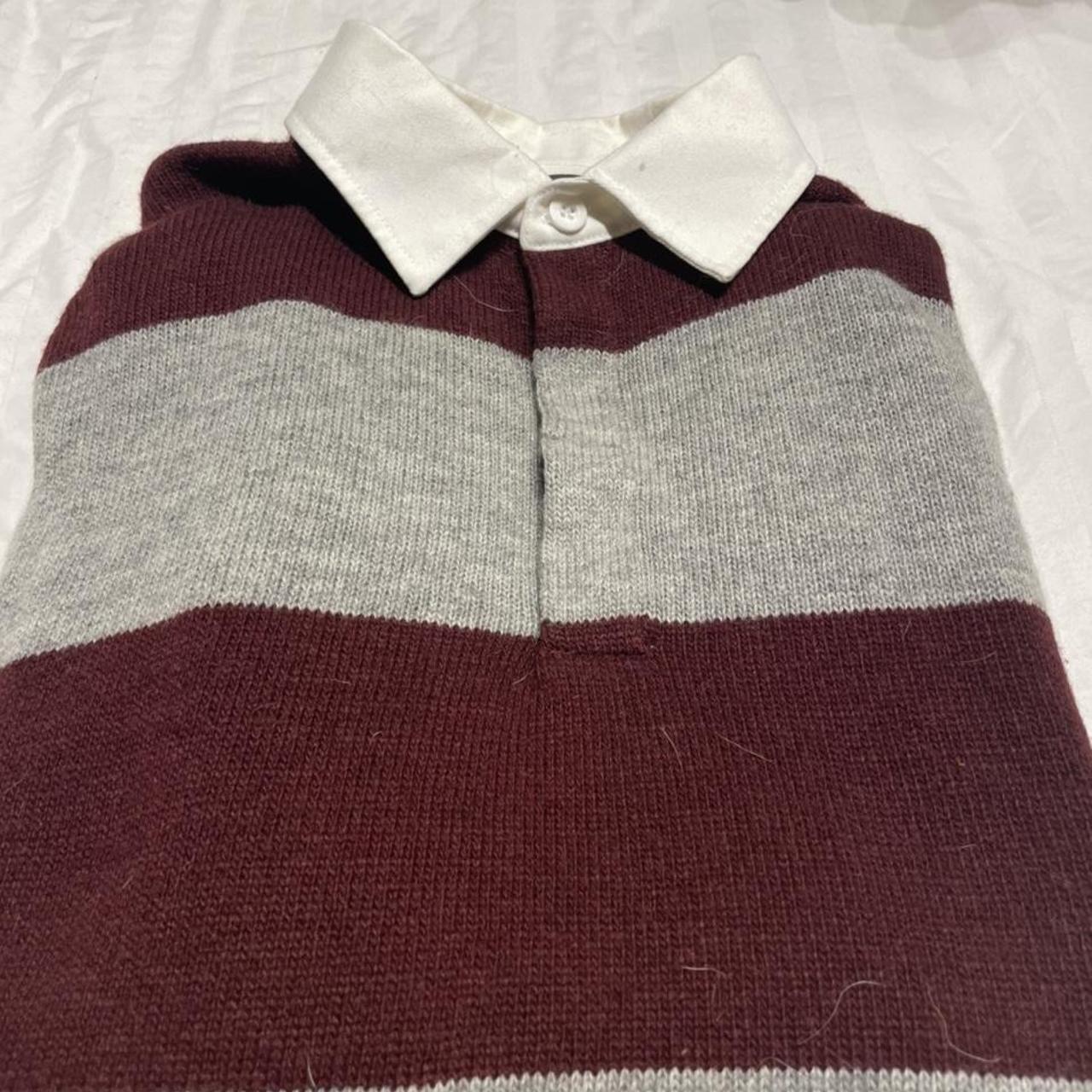 Long sleeve knit rugby shirt would be great for a... Depop