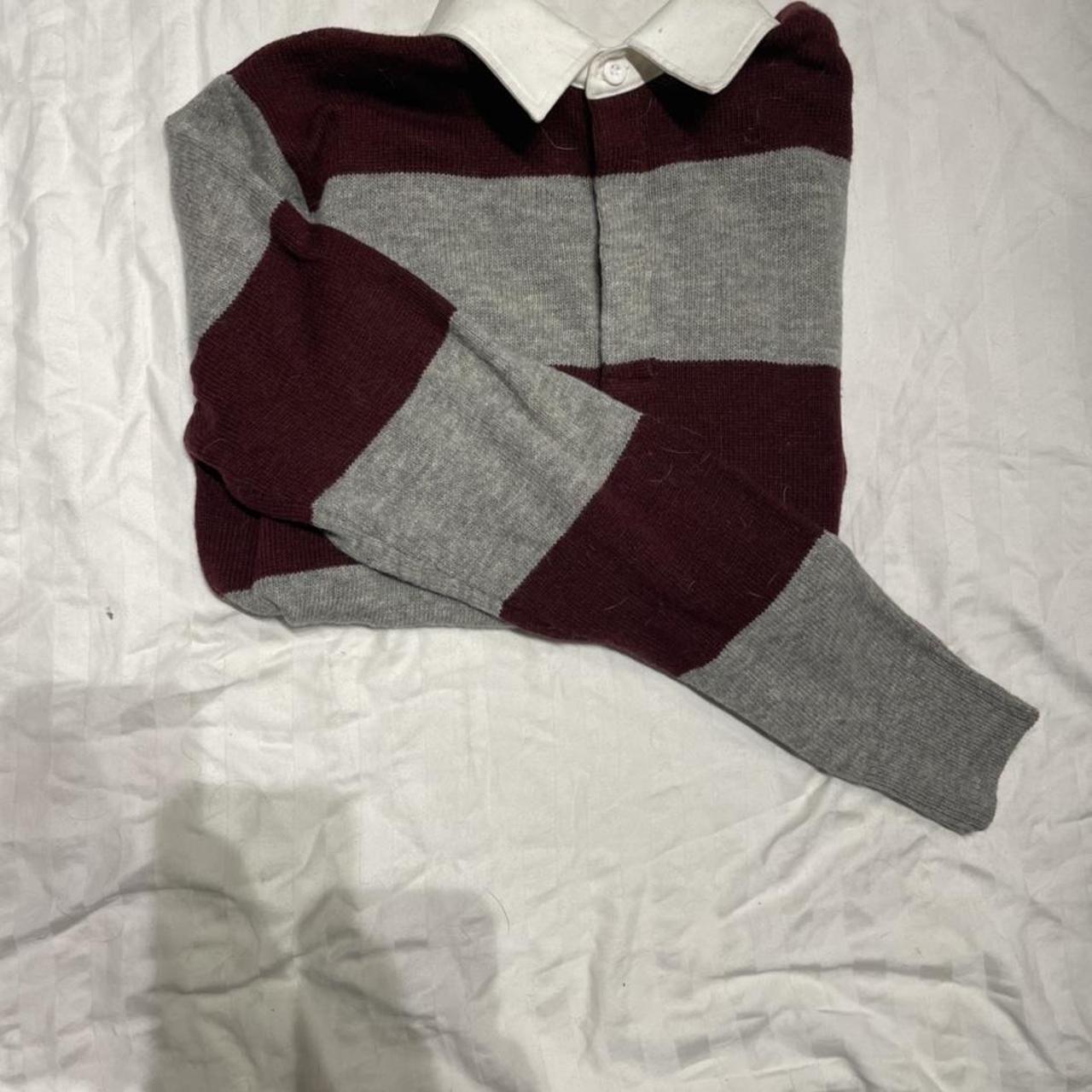 Long sleeve knit rugby shirt would be great for a... Depop