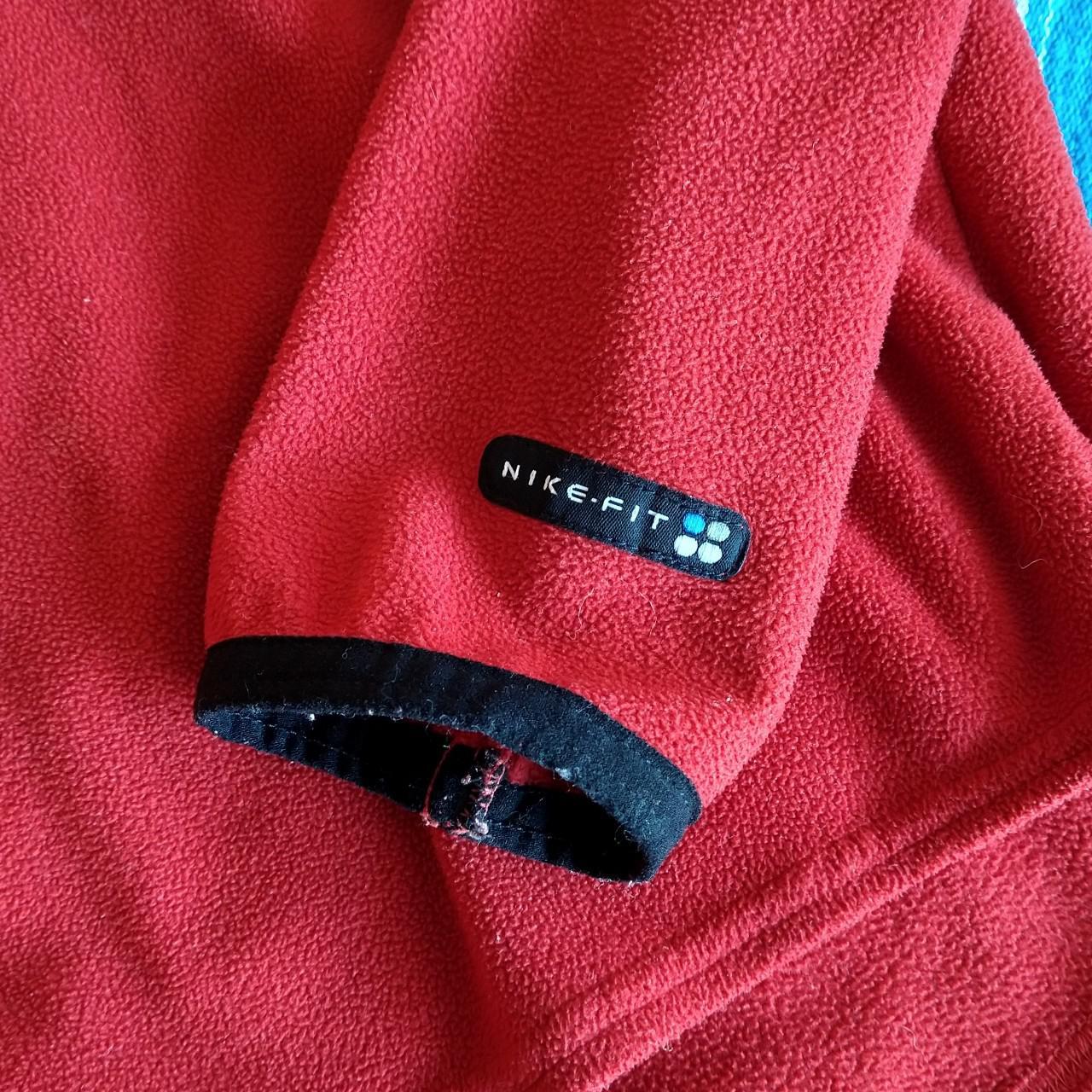 Vintage 90s Nike ACG thermal fleece pullover.... - Depop