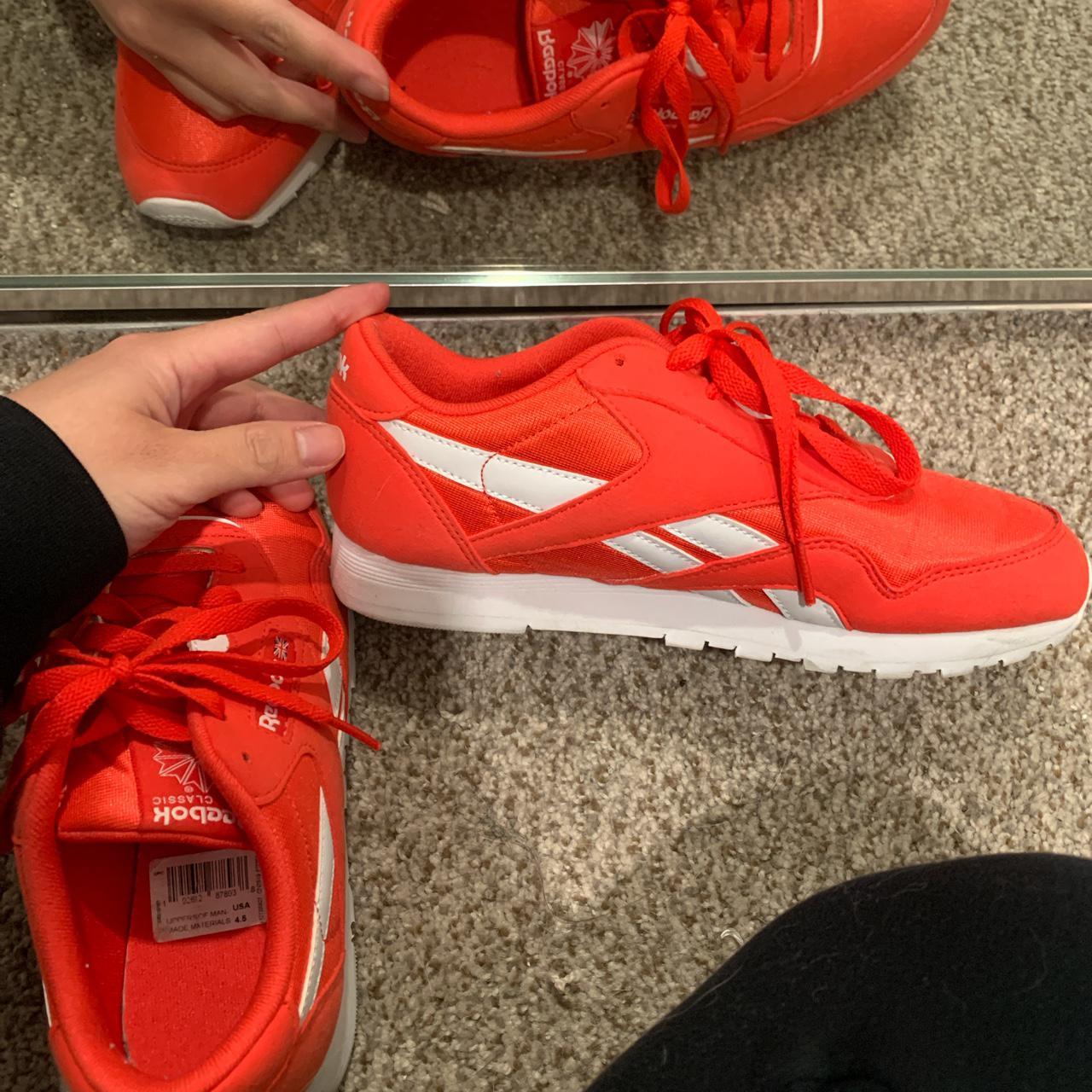 Reebok originals store womens orange