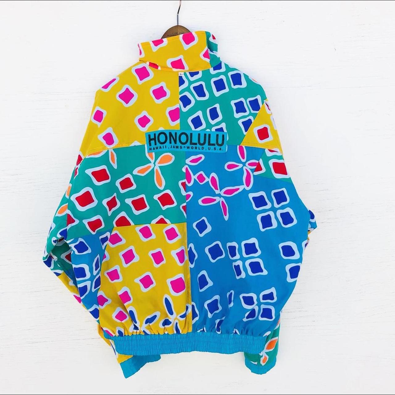 Jams World Men's Blue and Pink Jacket (2)