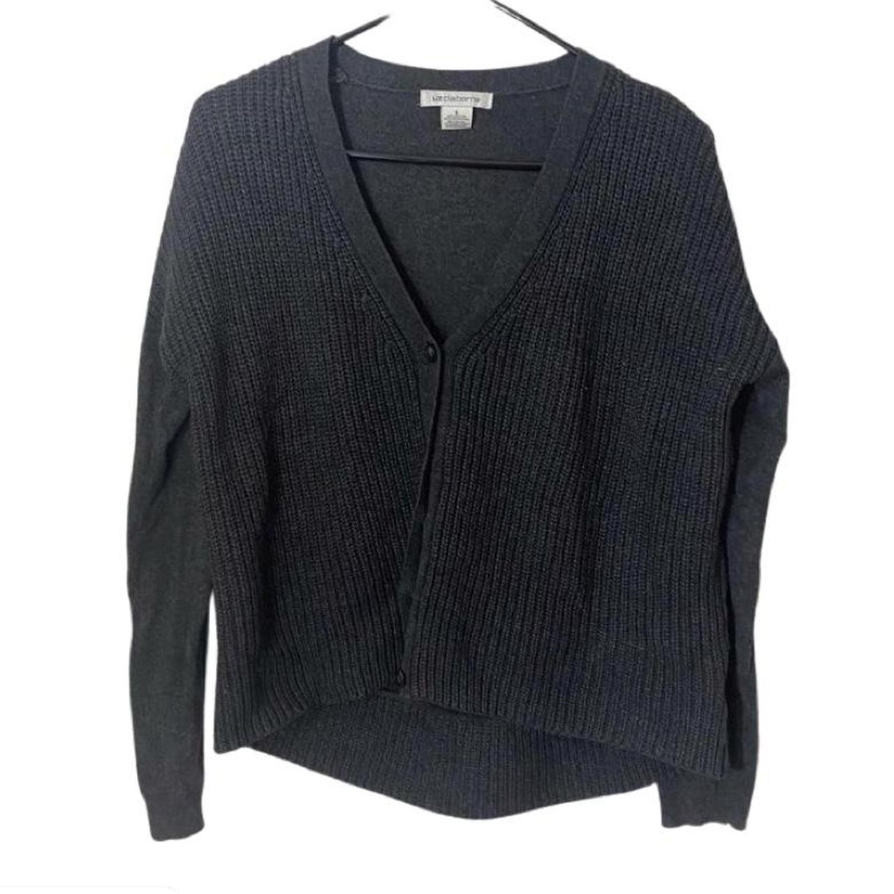 Liz Claiborne cardigan gray - Depop