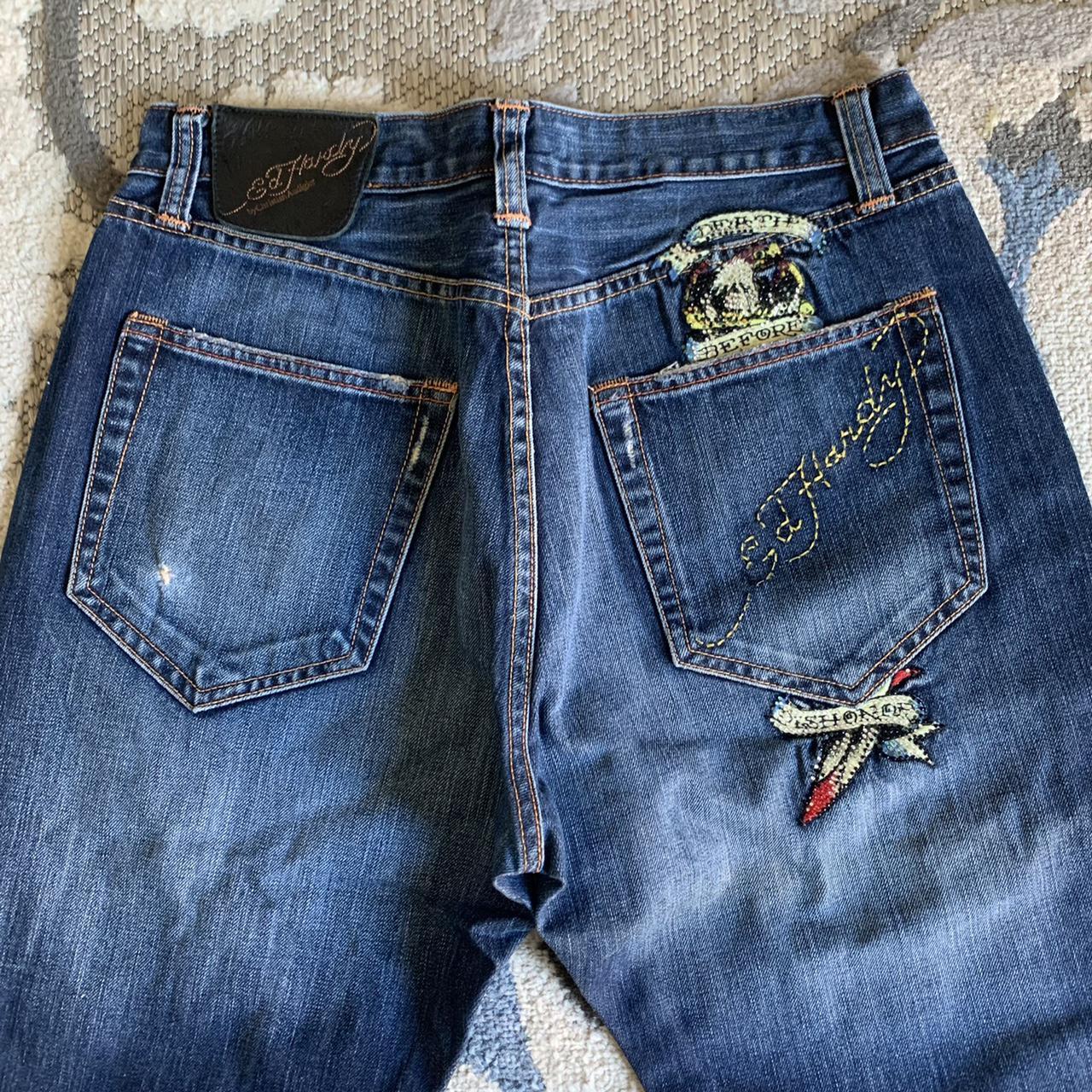 christian audigier mens jeans