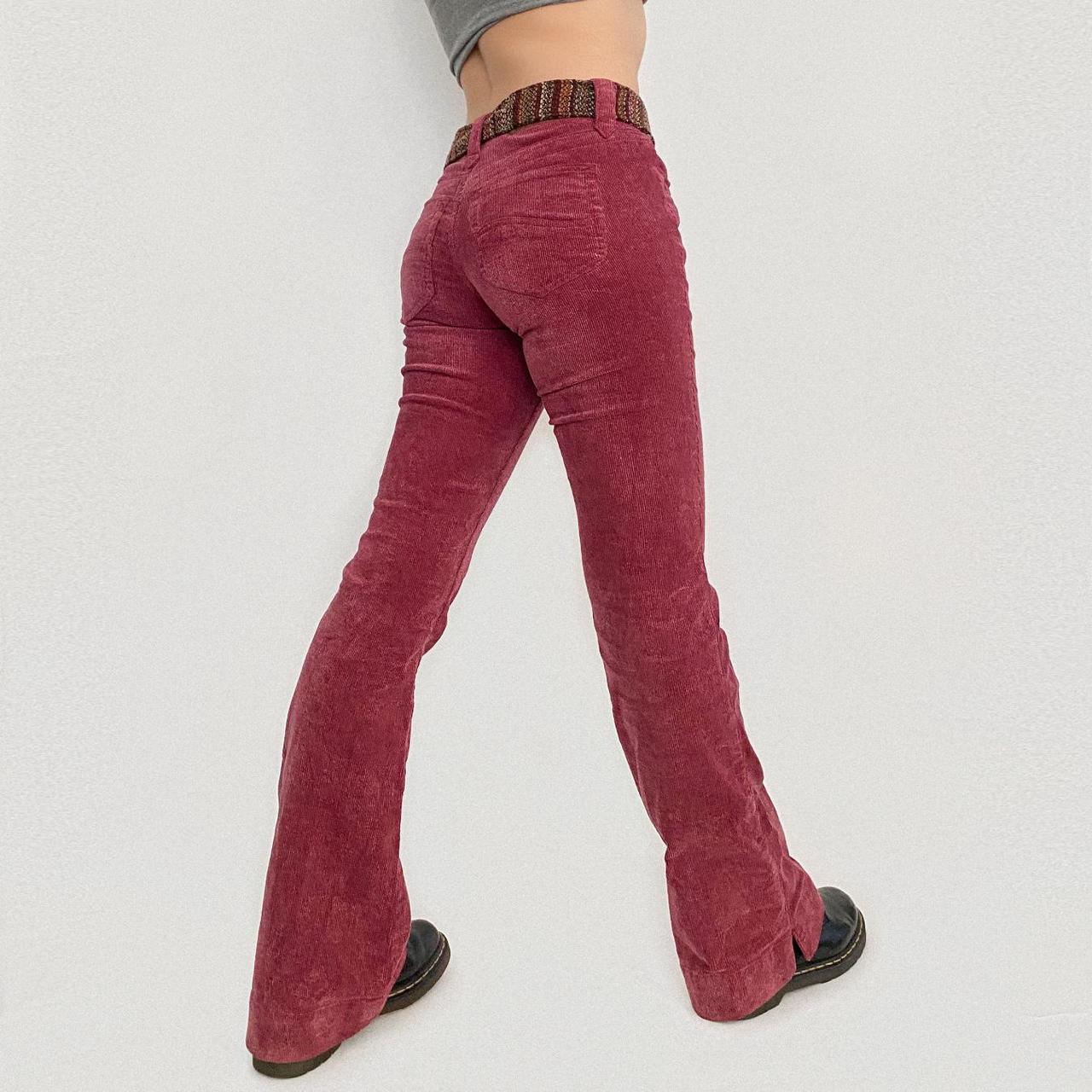 Lee Women's Pink and Burgundy Jeans