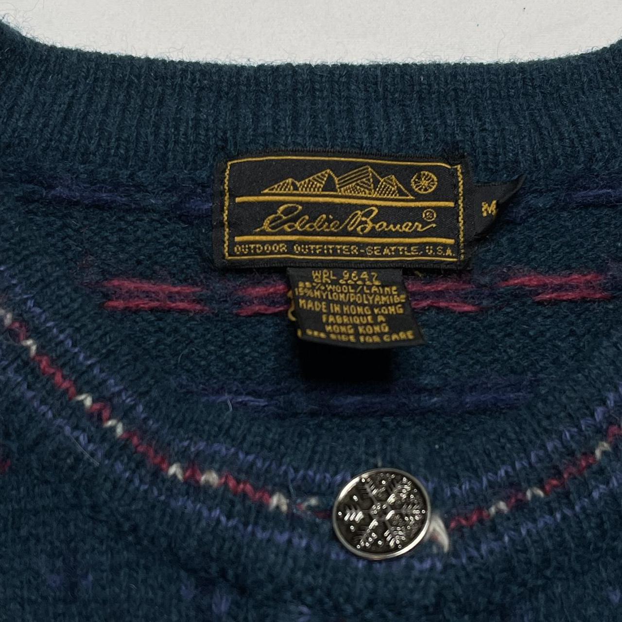 Vintage Cardigan Sweater Vintage Eddie Bauer... - Depop