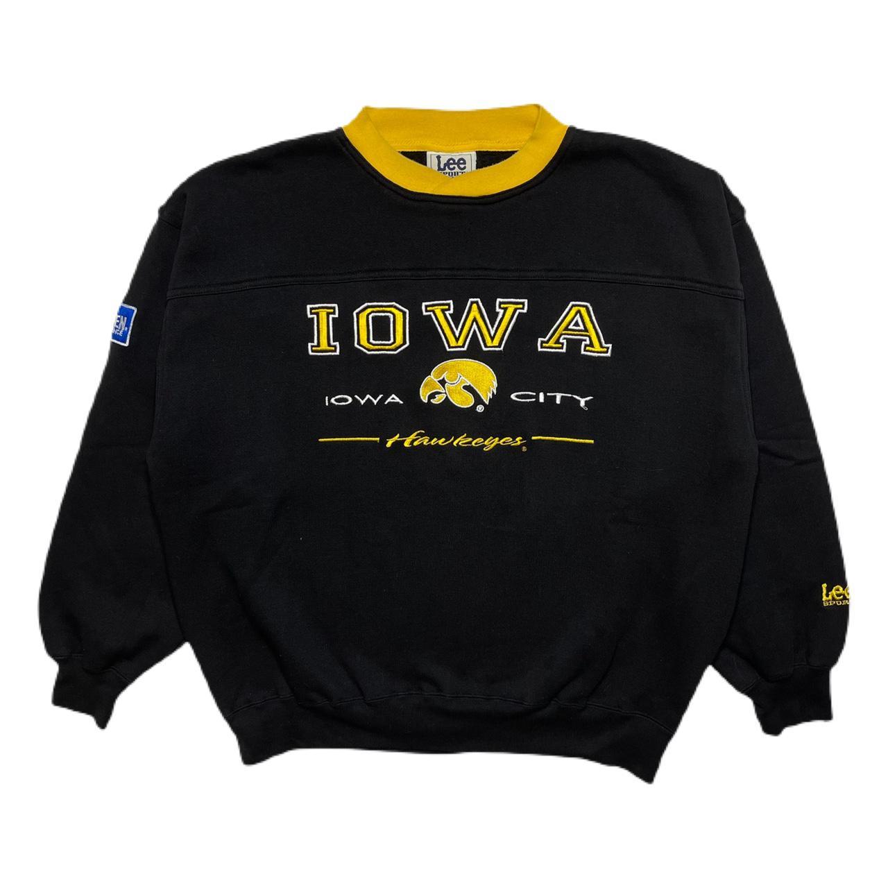 Vintage College Sweatshirt Vintage Iowa Hawkeyes... Depop