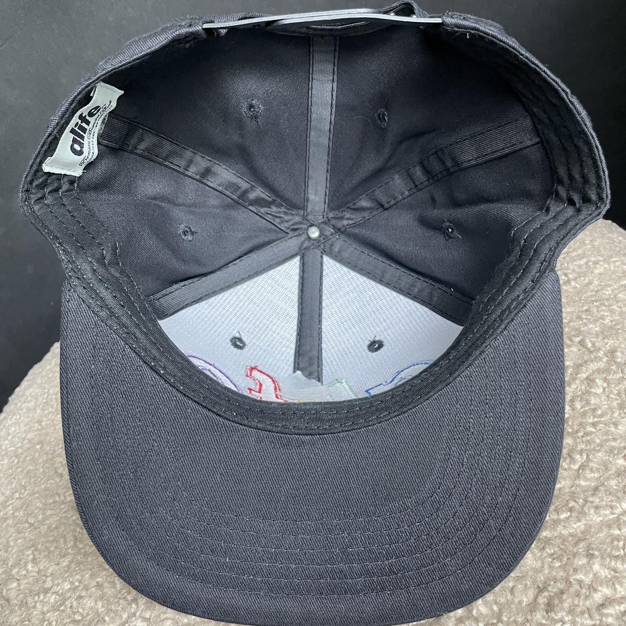 Alife Men's Black Hat | Depop