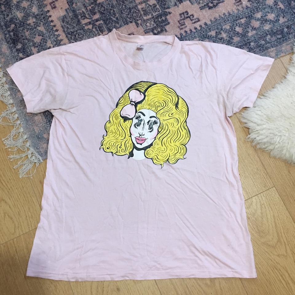 TRIXIE MATTEL FACE T-Shirt Dress