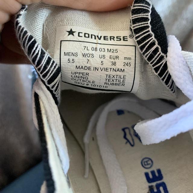 Black Converse These are not authentic but when i - Depop