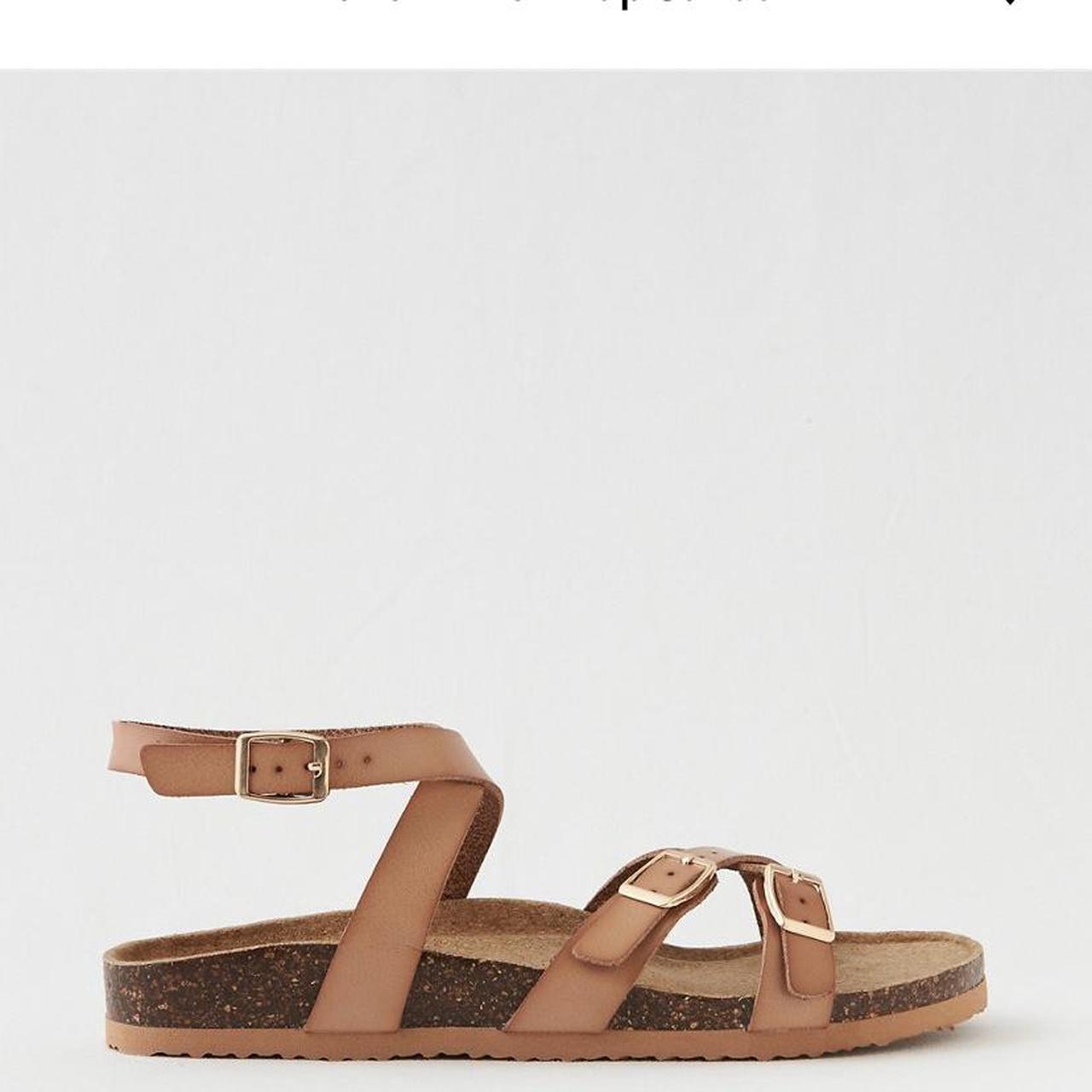 Aerie Women's Tan and Brown Sandals