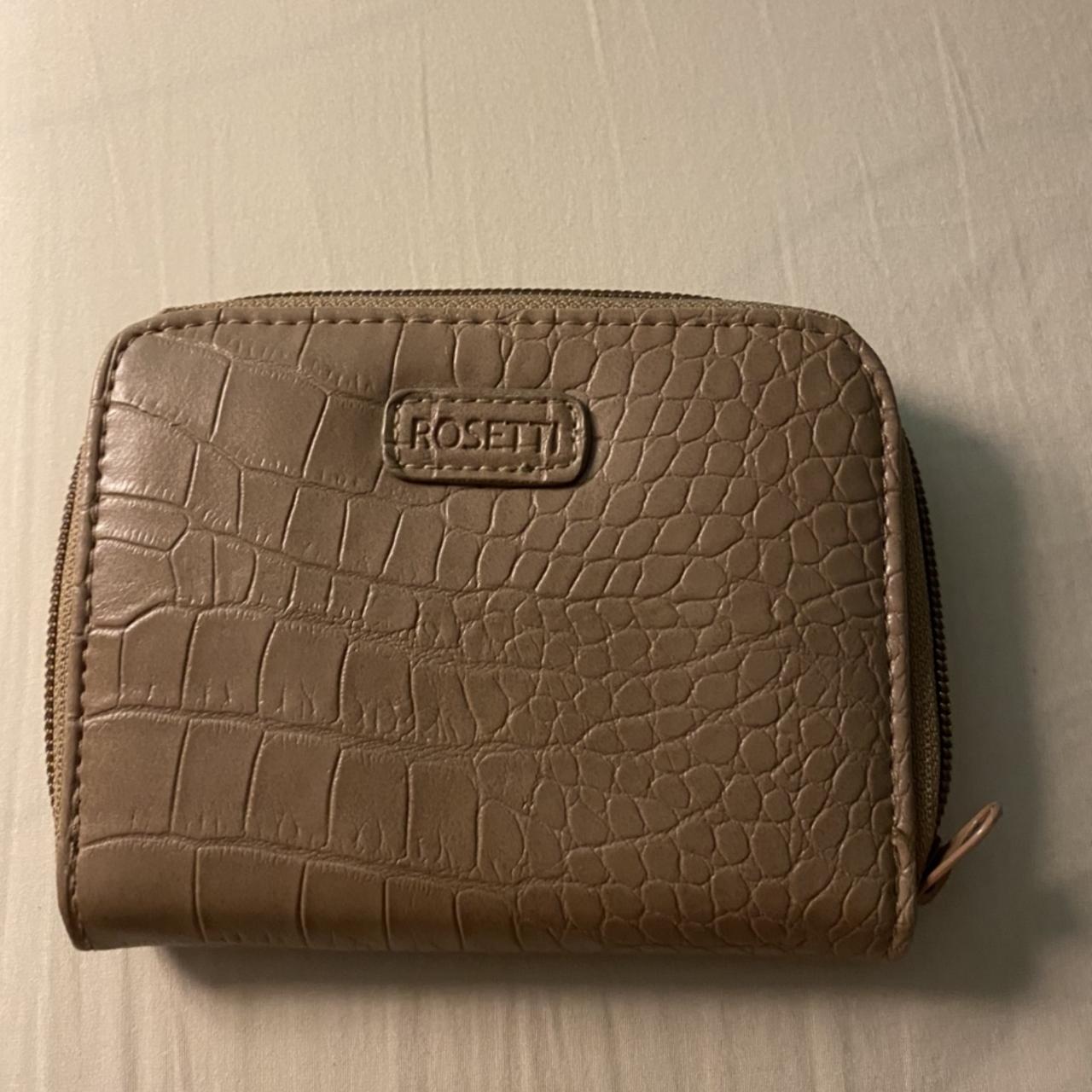 Macy's Women's Tan and Cream Walletpurses Depop