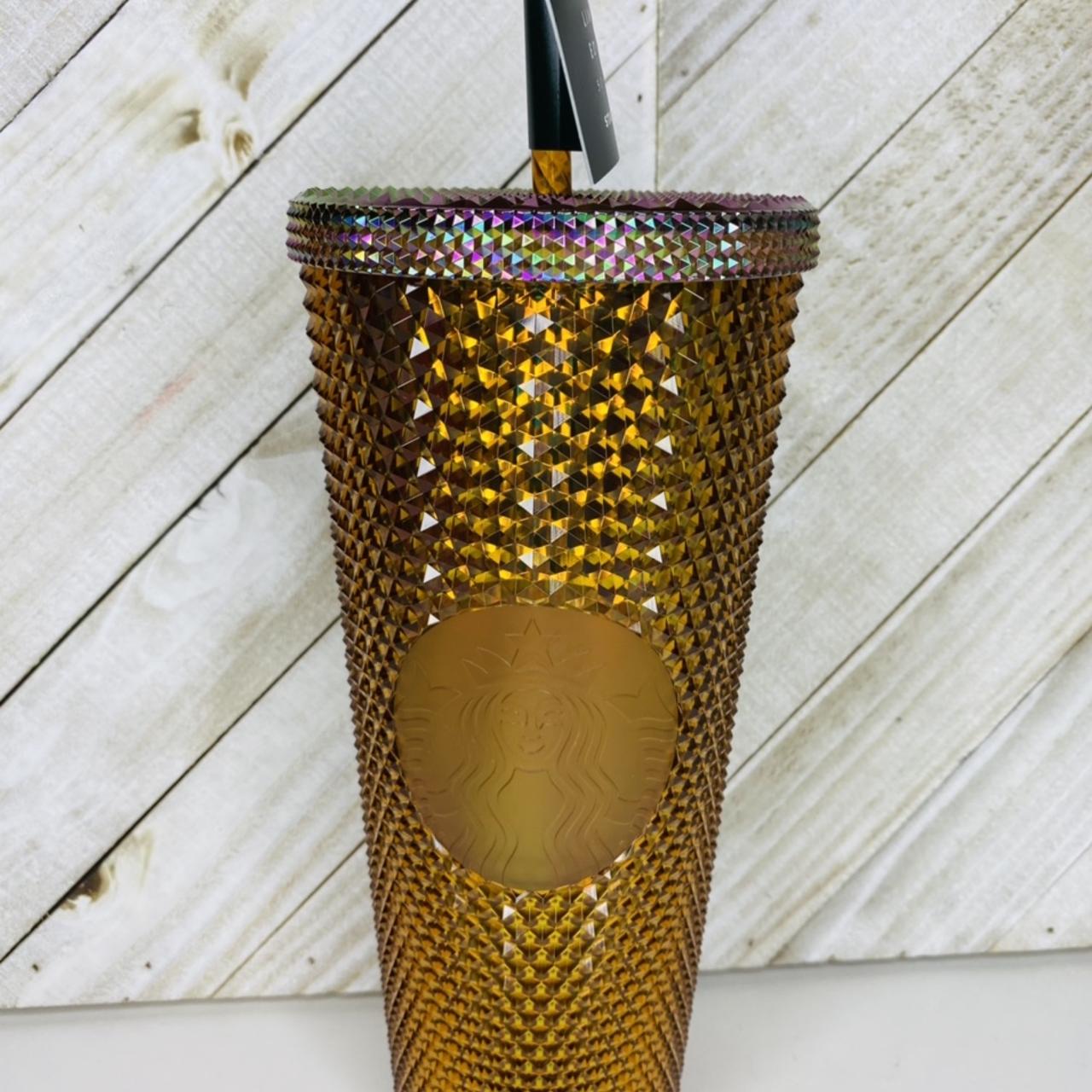 Starbucks order Venti Copper Studded Tumbler