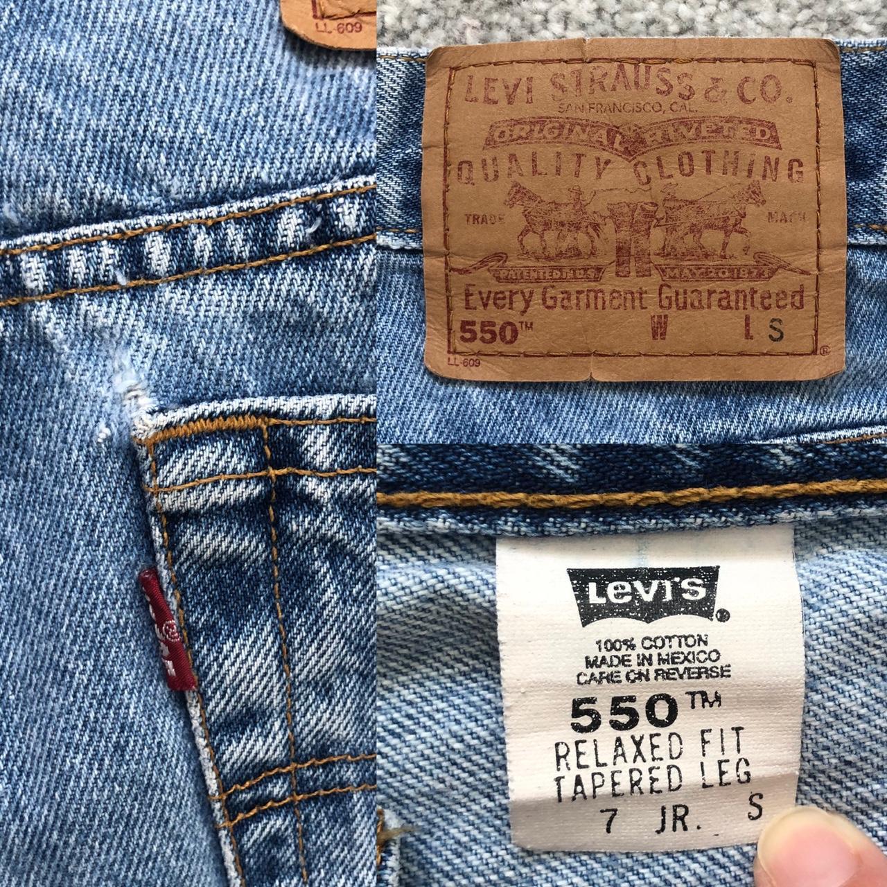 Personal sale 💗 Levi’s 550 relaxed fit tapered leg... - Depop