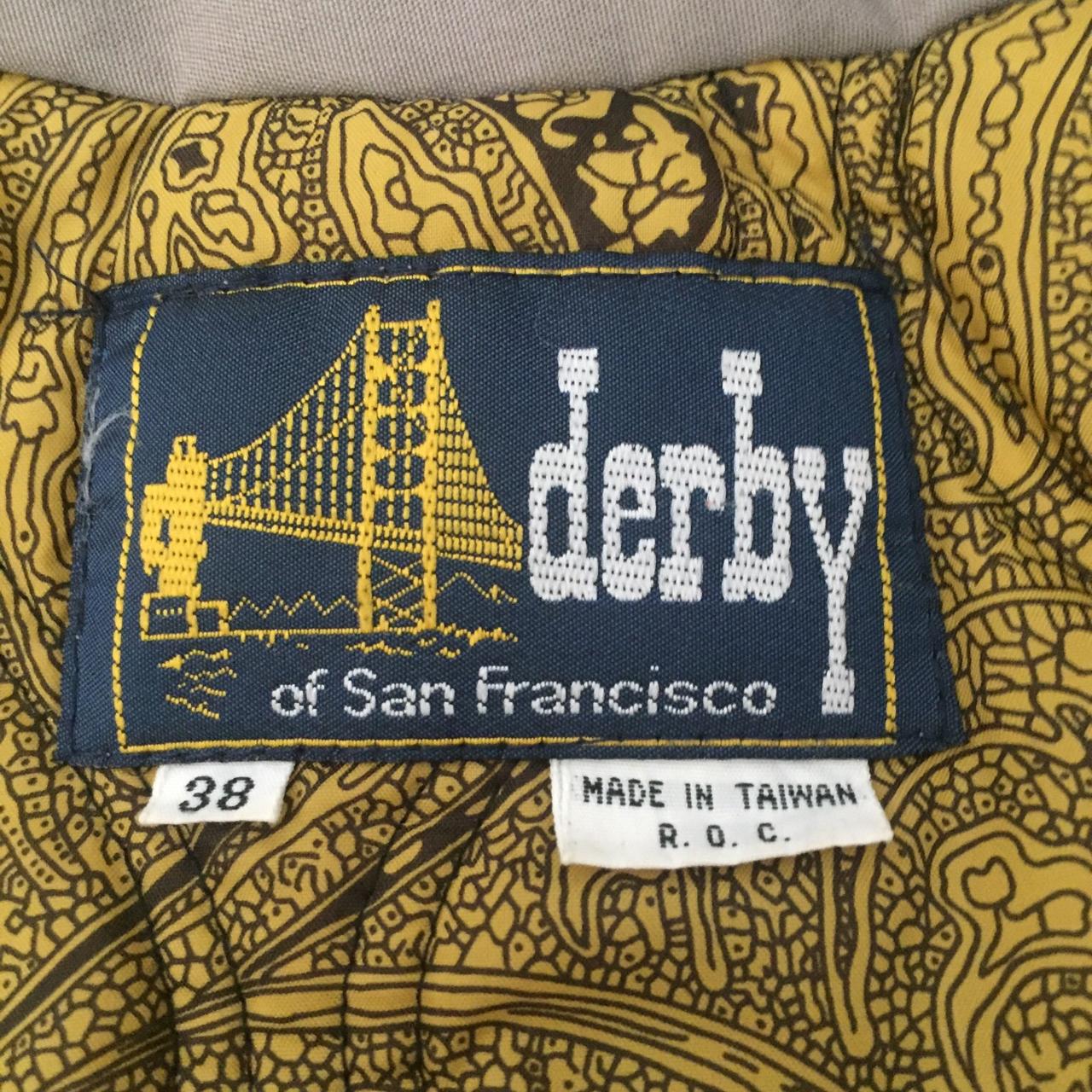 Vintage 70s 80s Derby of San Francisco Jacket.... - Depop