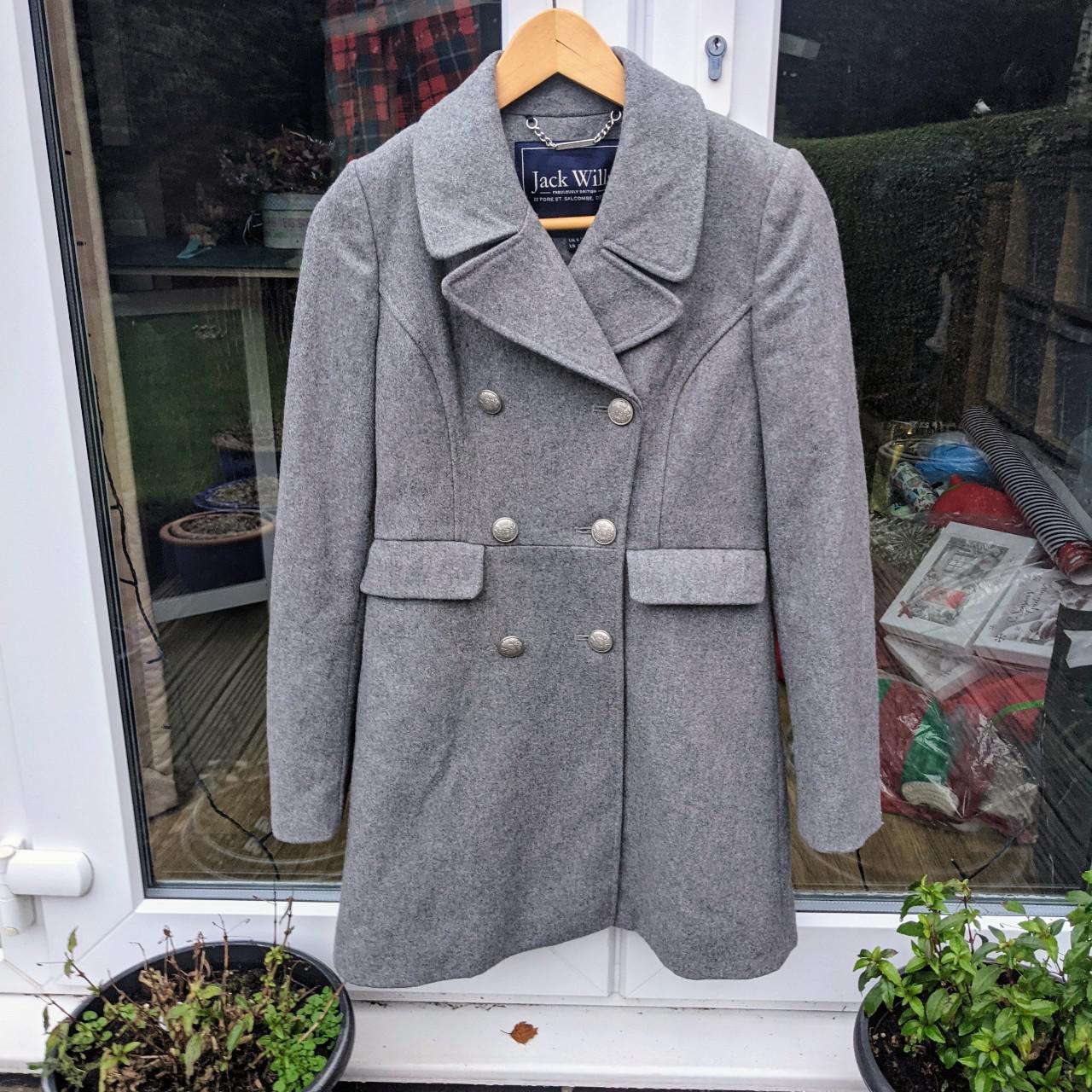 Jack wills clearance grey coat