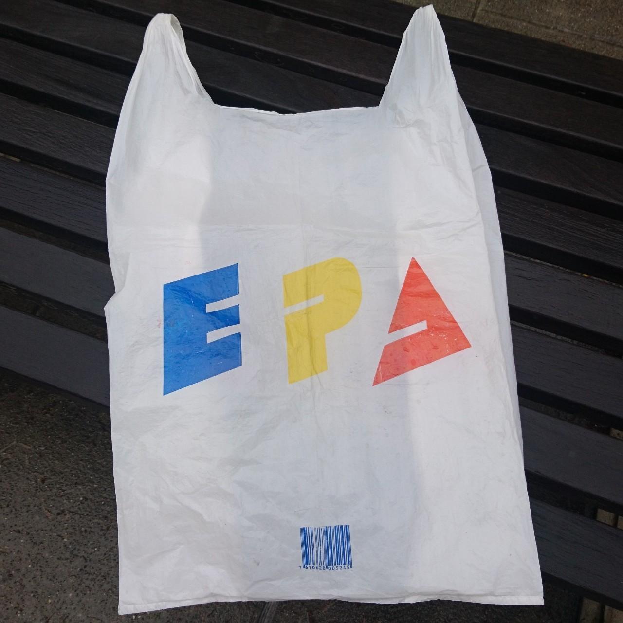 EPA 90s Vintage Plastic Bag Vintage Plastiksäckchen... Depop