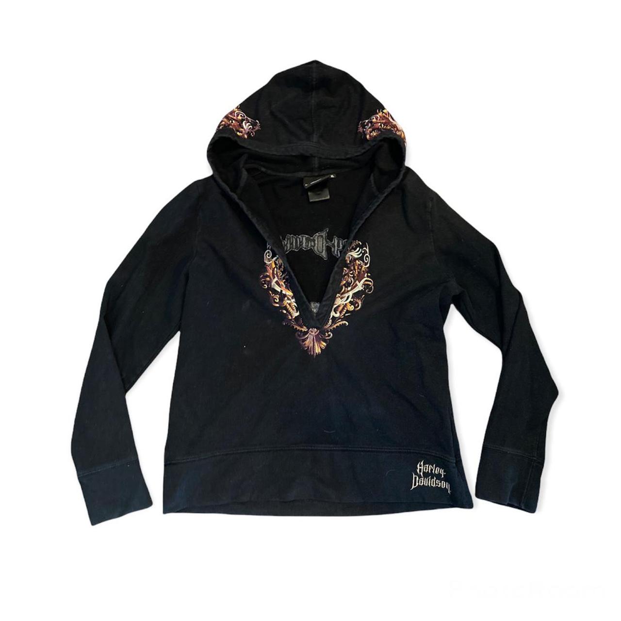 Harley Davidson Women's Black Hoodie (2)