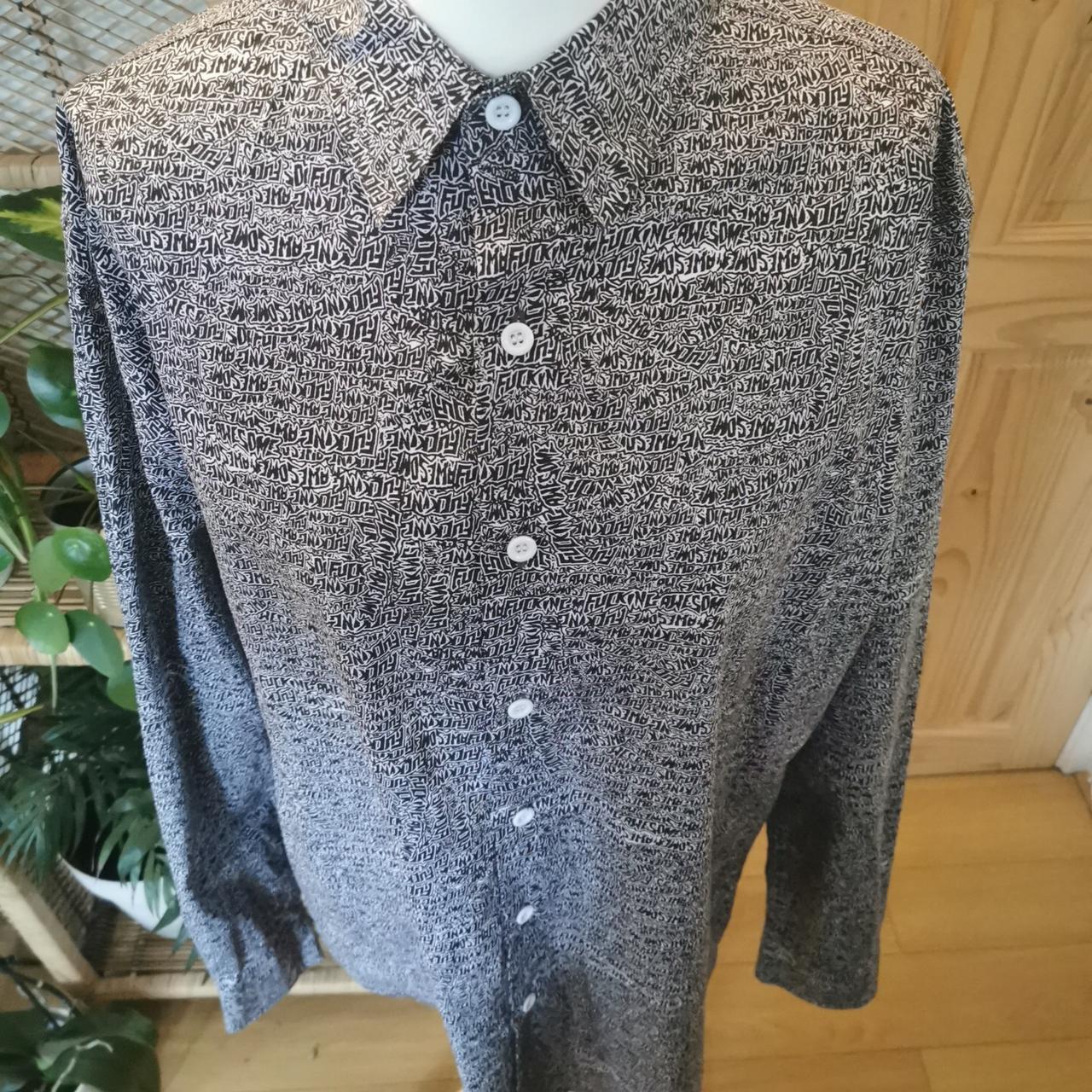 Fucking awesome all over dress shirt xl. Fucking... - Depop