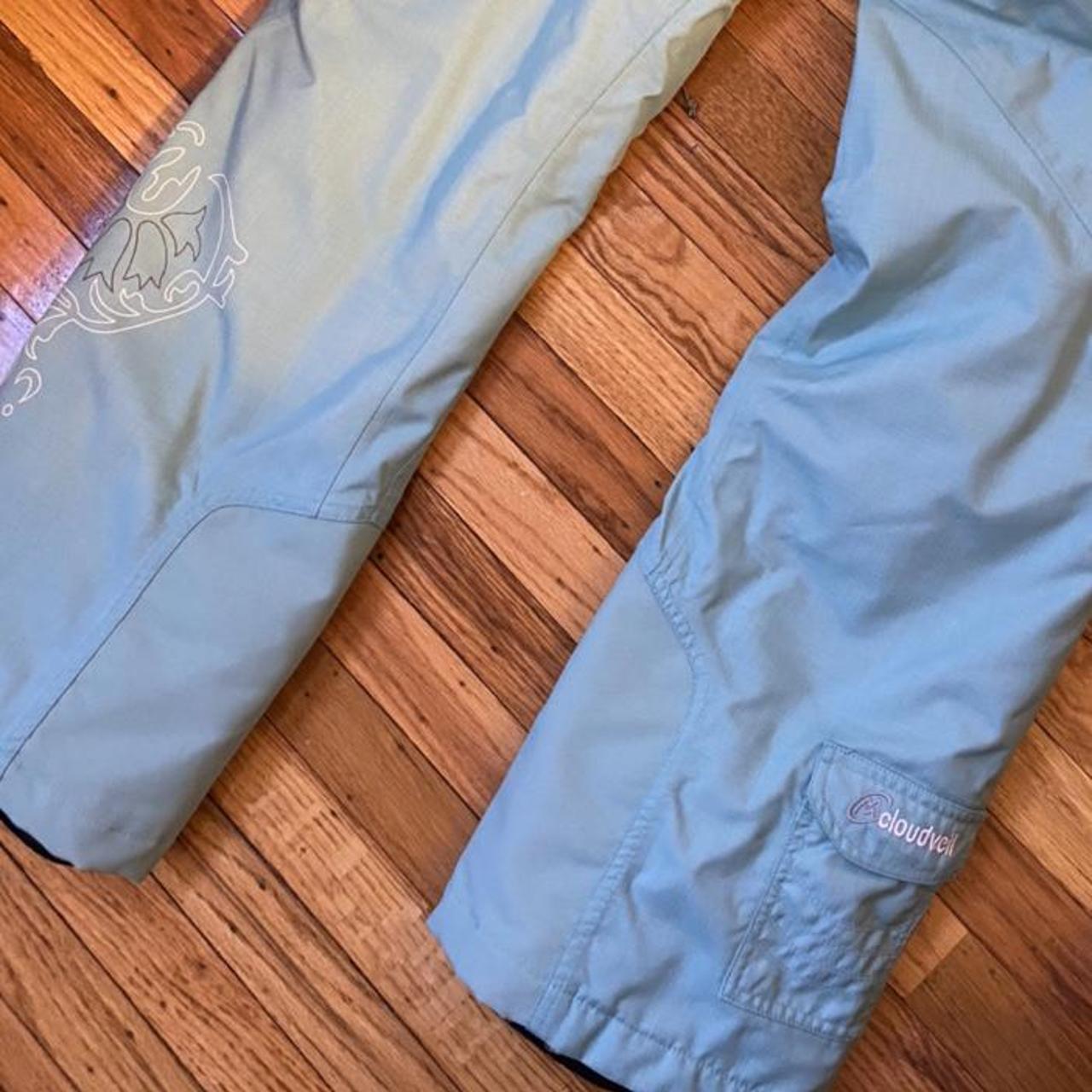Cloudveil snow pants in great condition!! Sky blue... Depop