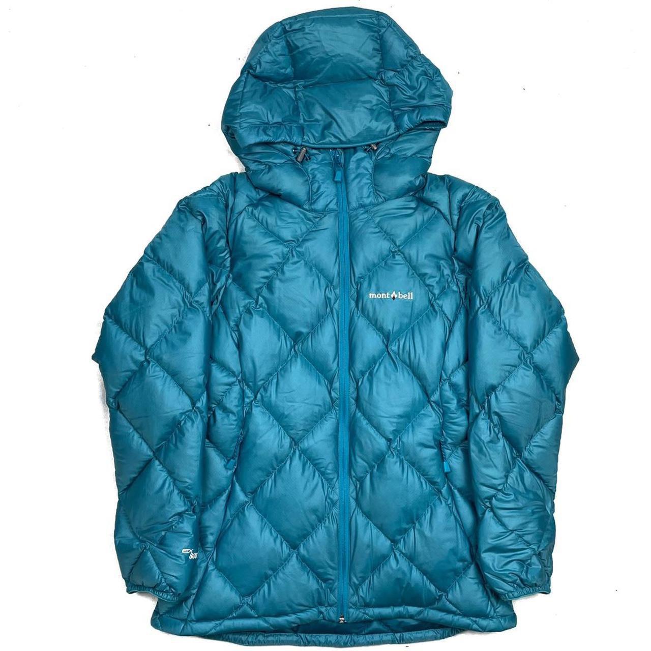 Authentic Montbell diamond stitch down puffer jacket... - Depop