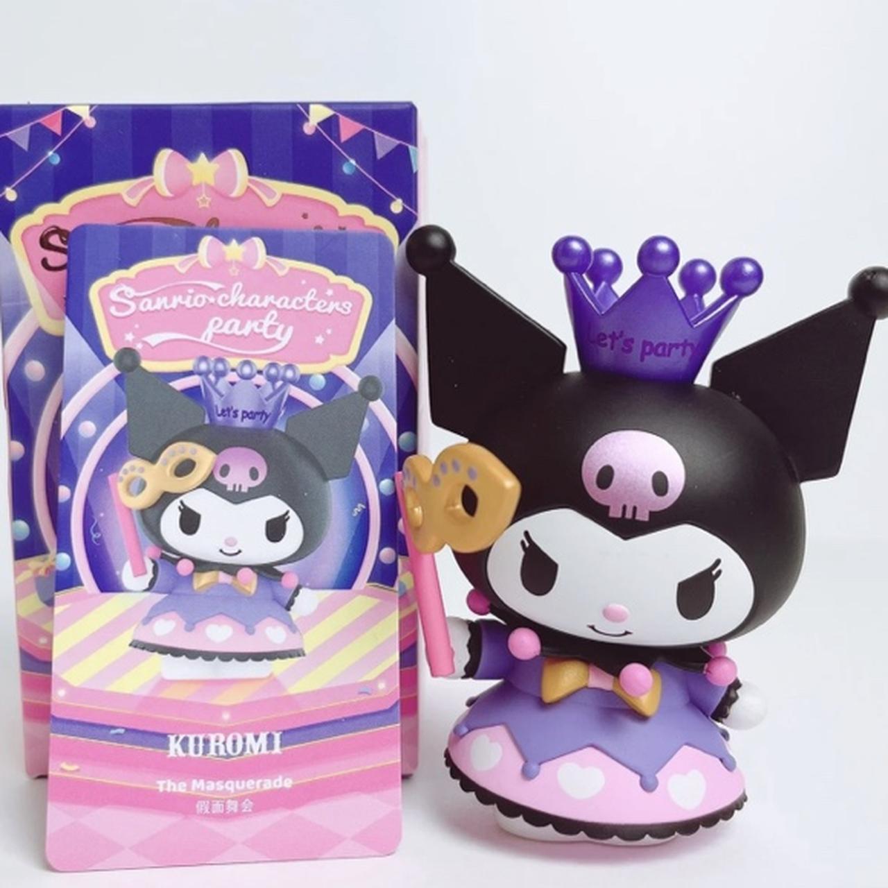 Miniso x Sanrio Mask Party Kuromi Figure ️Kuromi is... - Depop