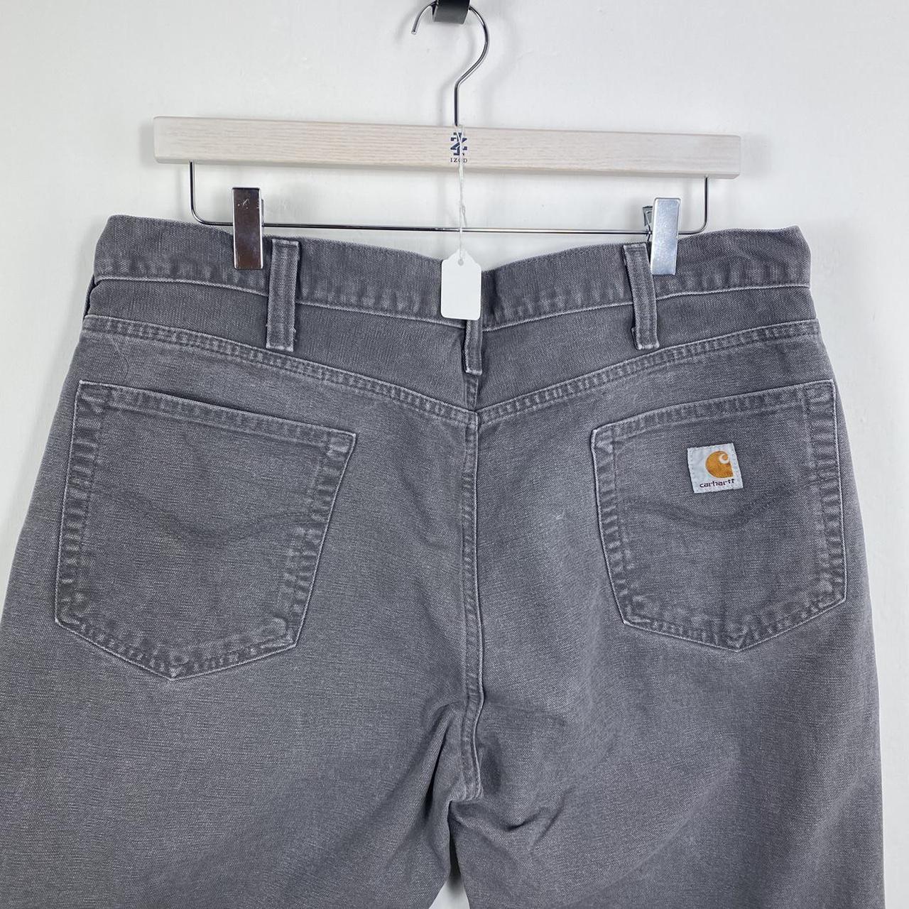 Carhartt carpenter trousers Grey colourway Bit of... - Depop