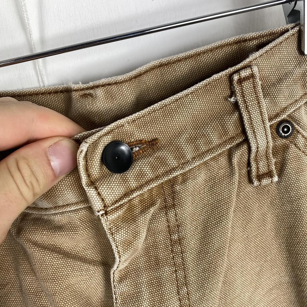 Dickies carpenter trousers Tan colourway Quite... - Depop