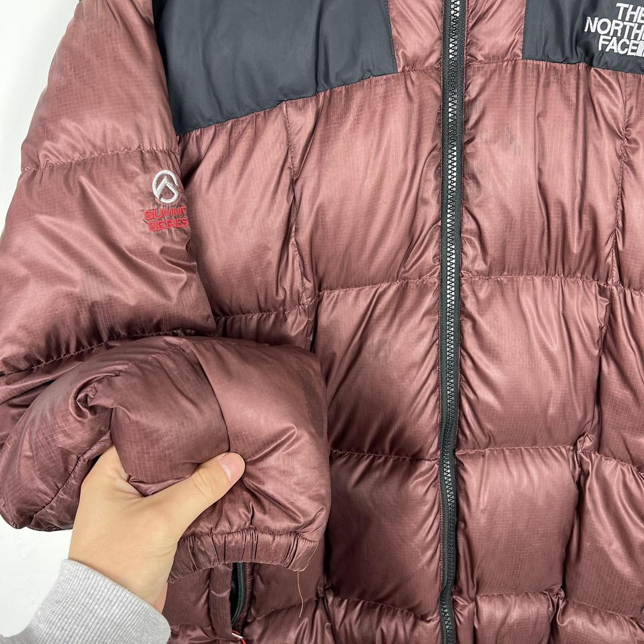 North face puffer jacket men’s large. Brown... Depop